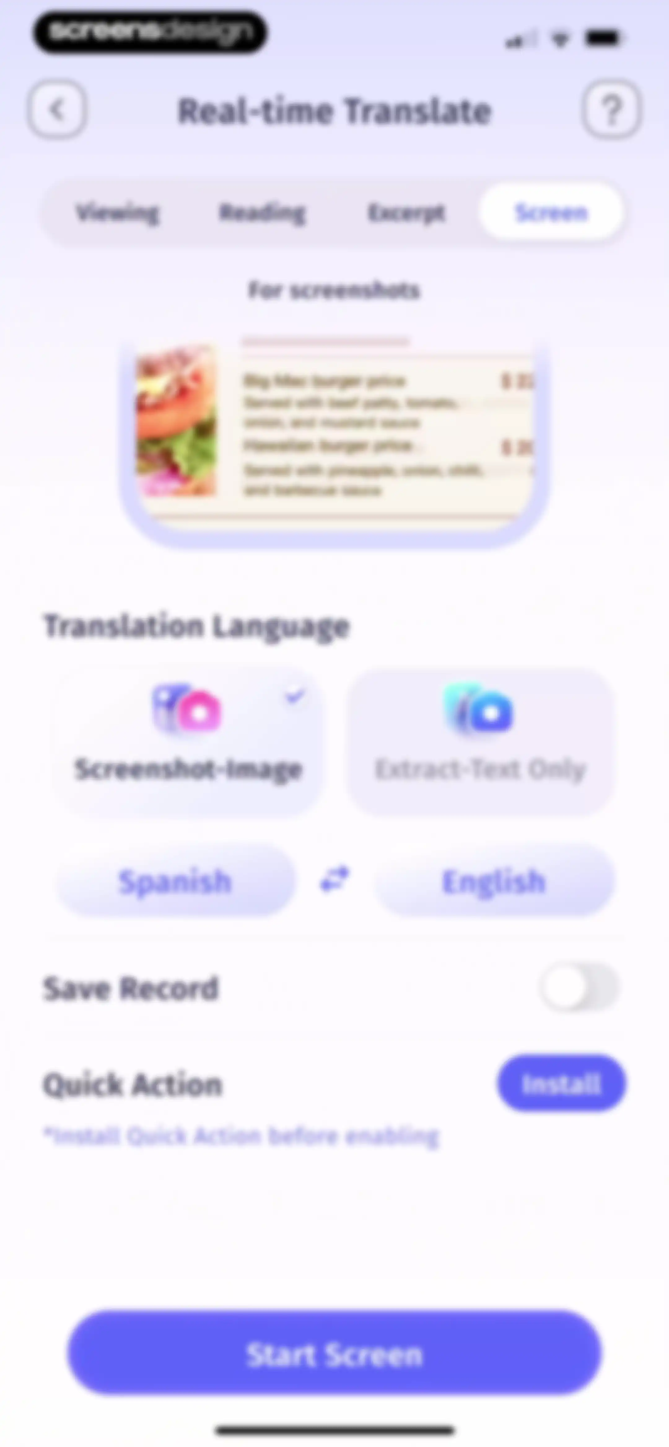 eTranslator-AI Translate screen 62