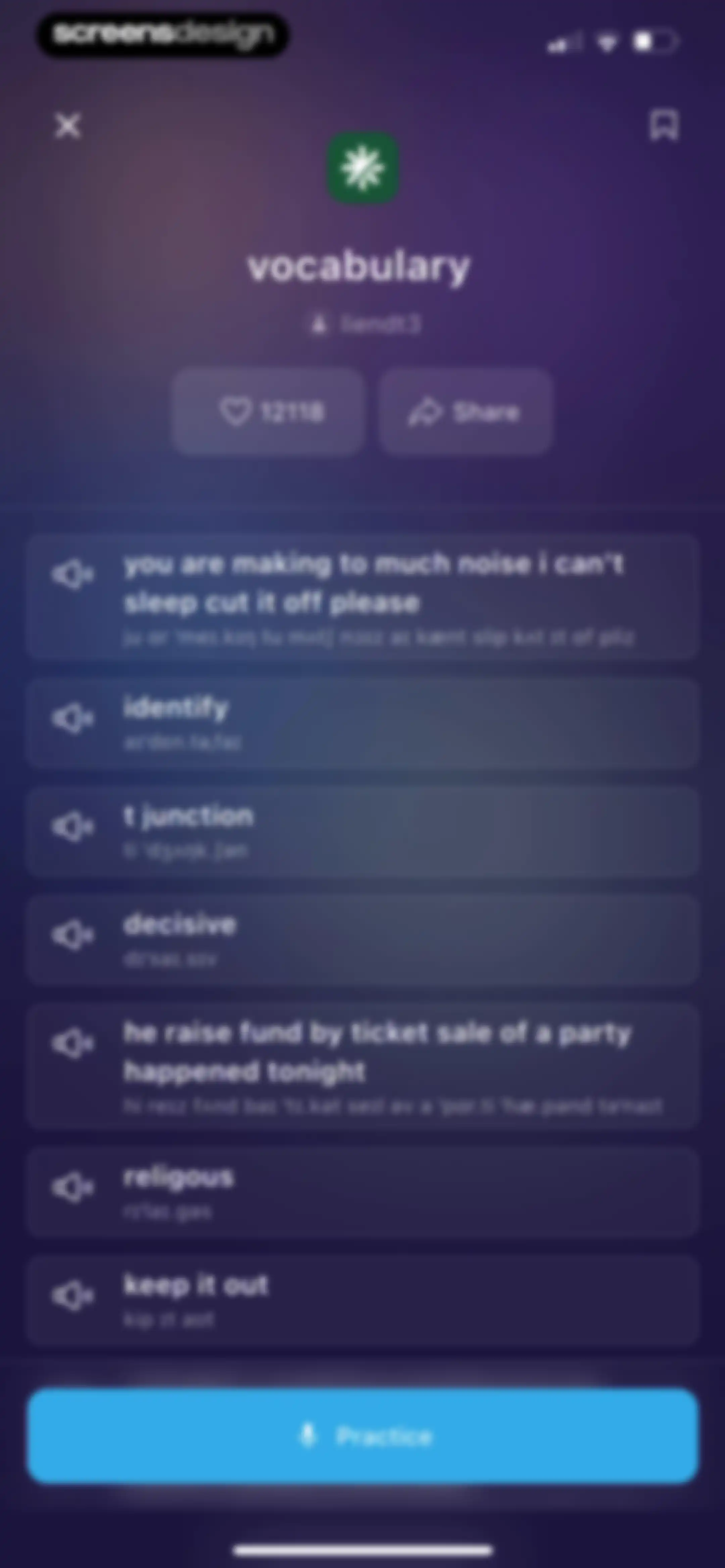 ELSA Speak - English Learning screen 71