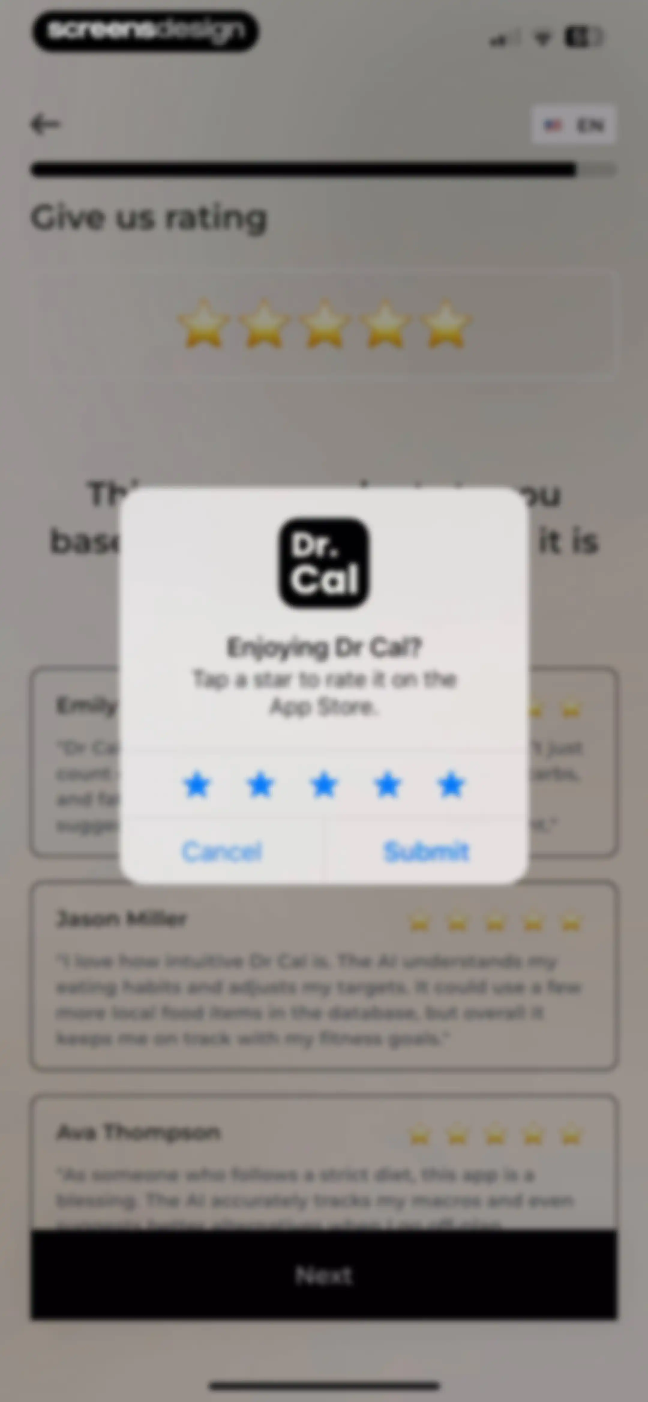 Pro Cal - AI Calorie counter screen 22