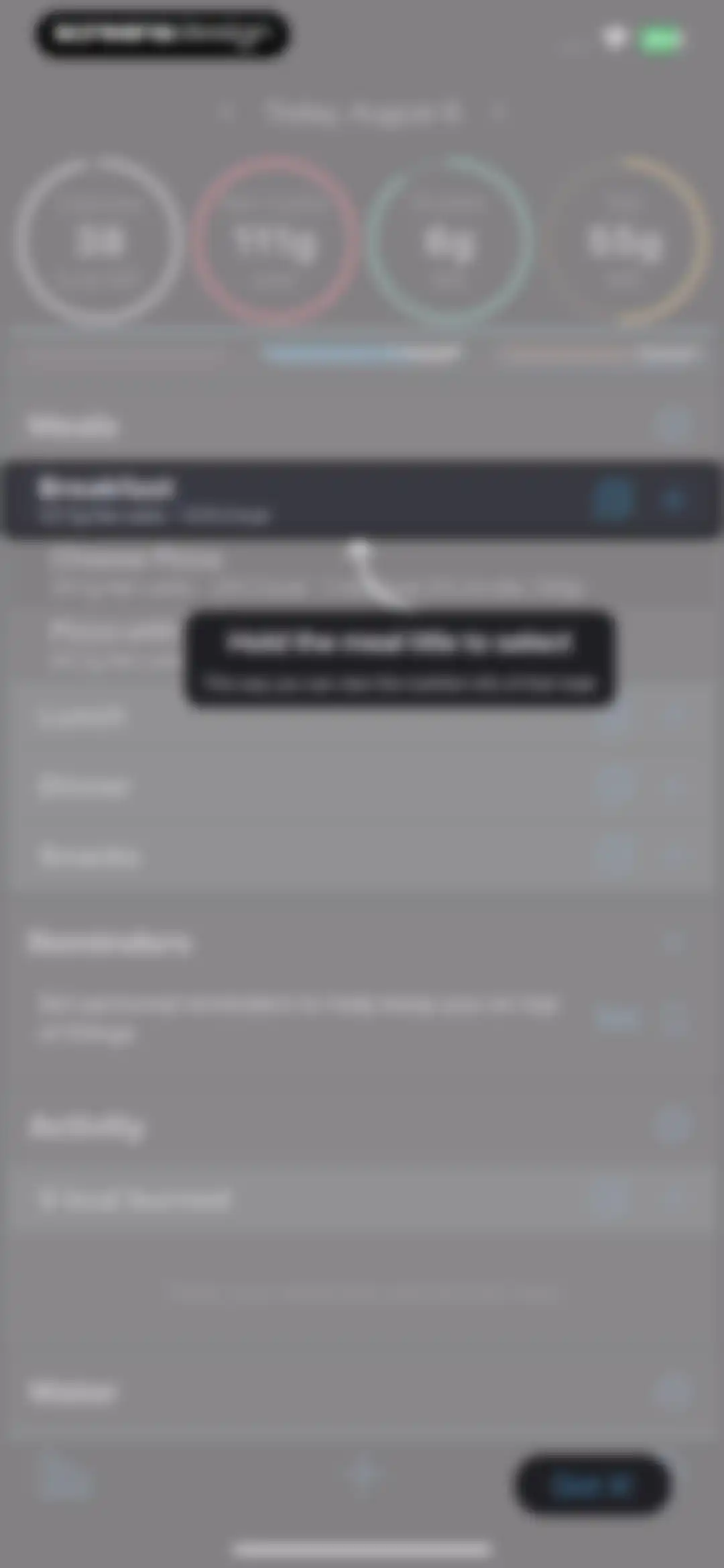 Keto diet app－Low carb manager screen 51