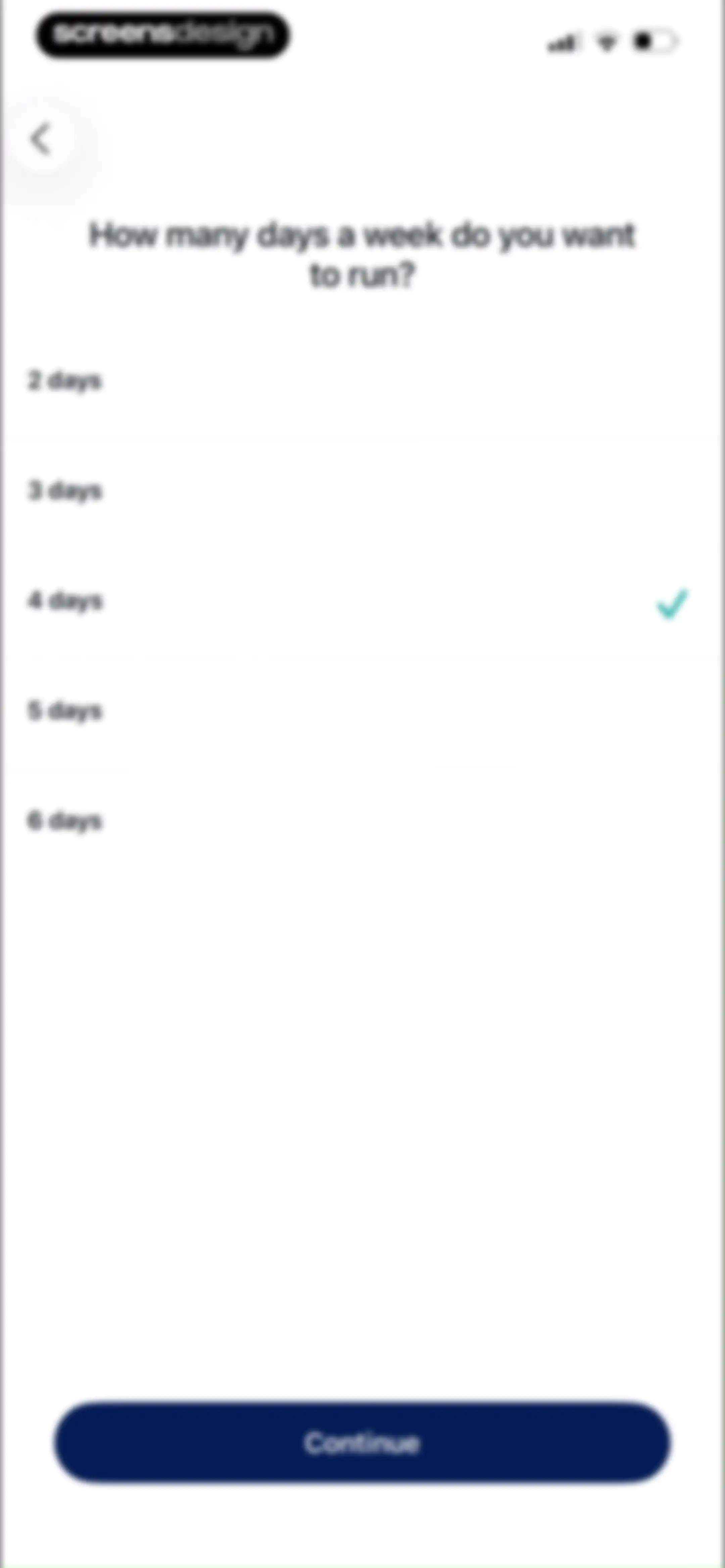 ASICS Runkeeper—Run Tracker screen 116