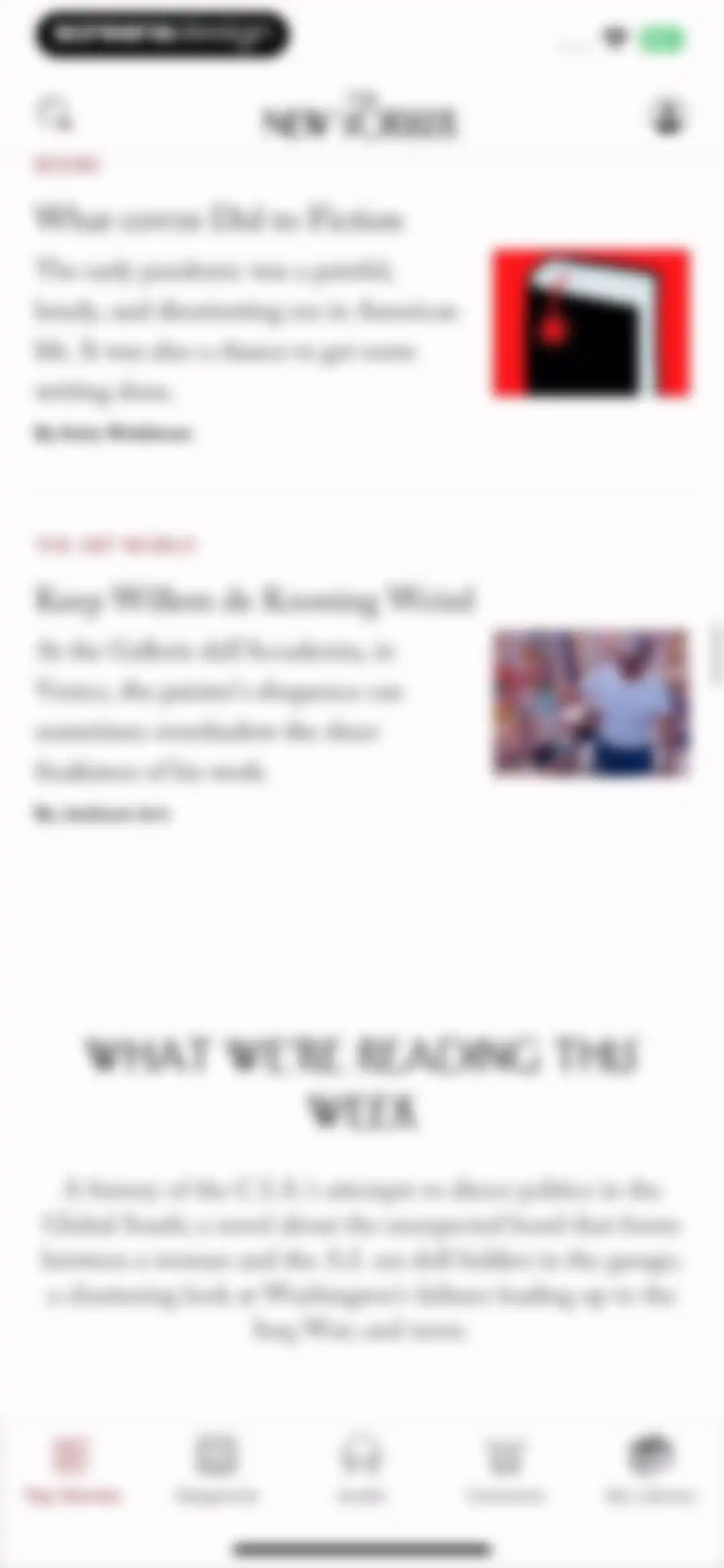 The New Yorker screen 20