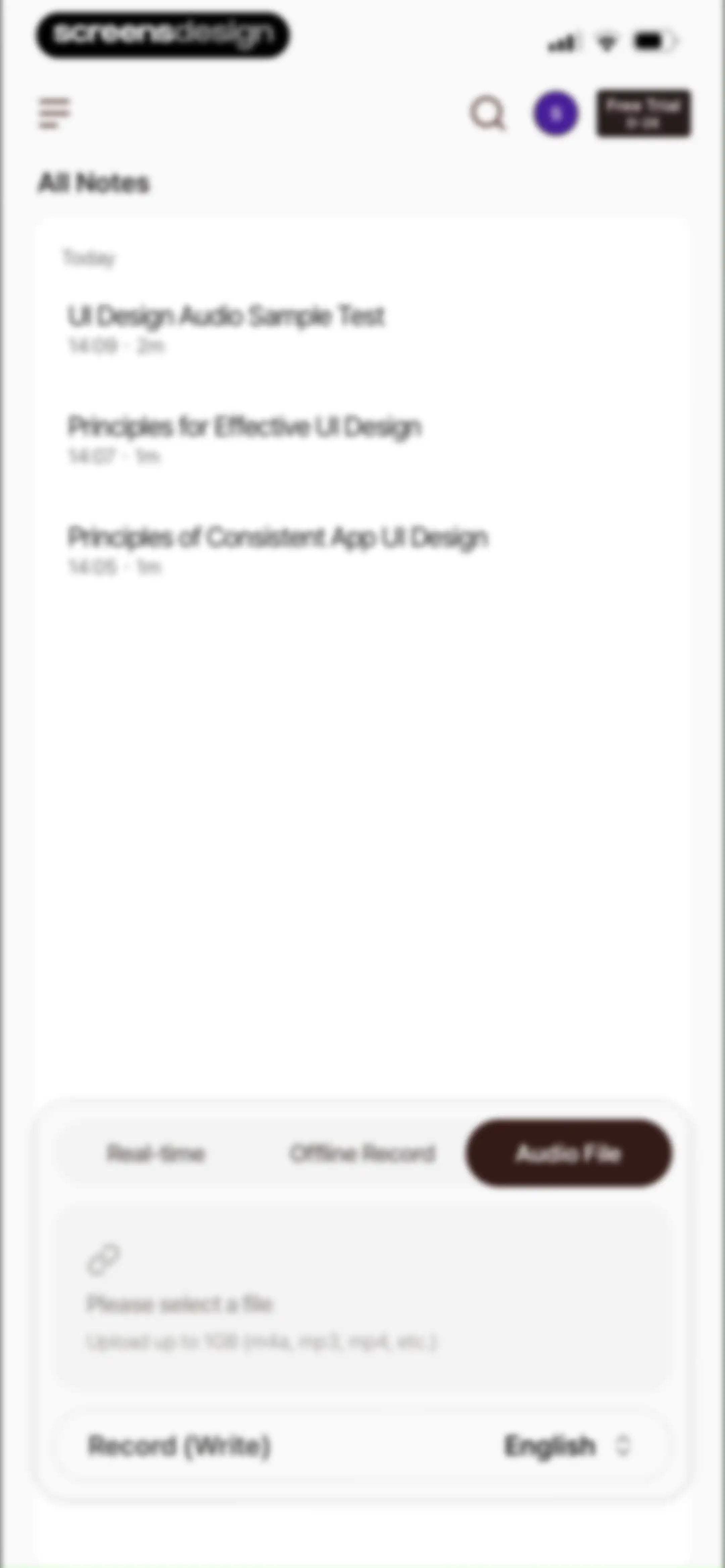 Tiro - AI Meeting Notes screen 55