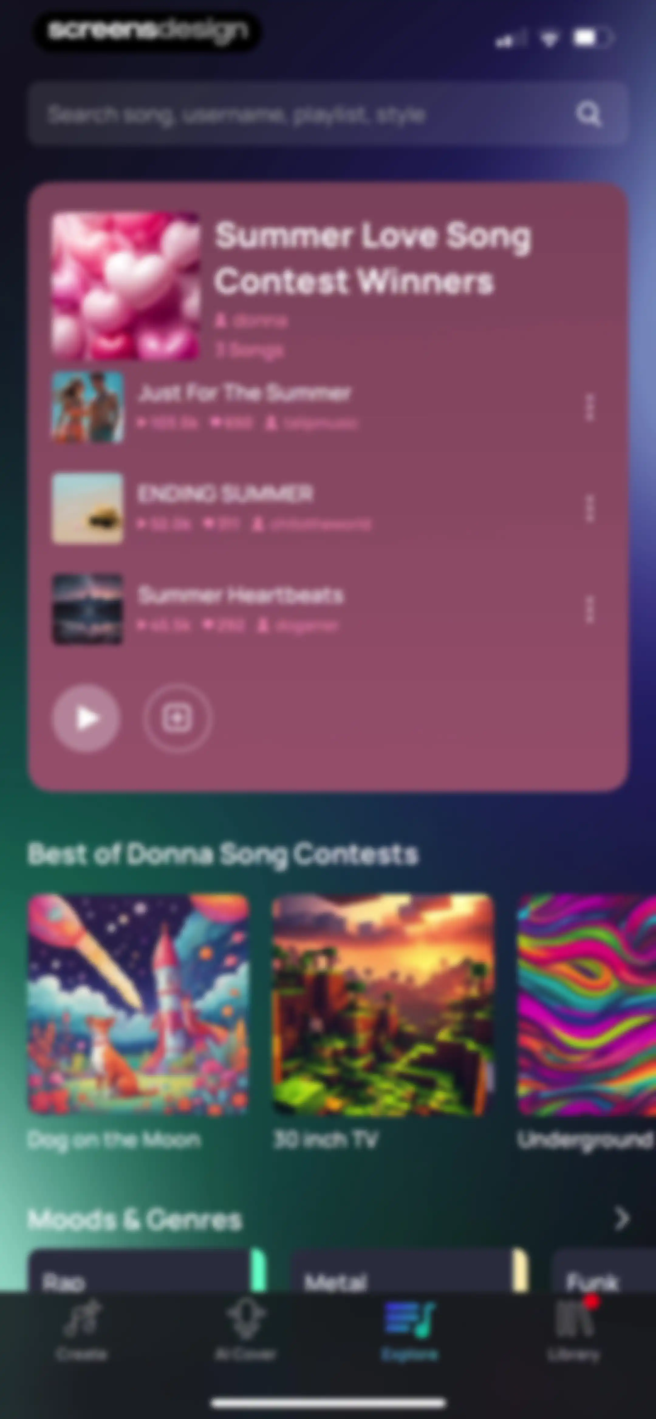Donna AI Song & Music Maker screen 59