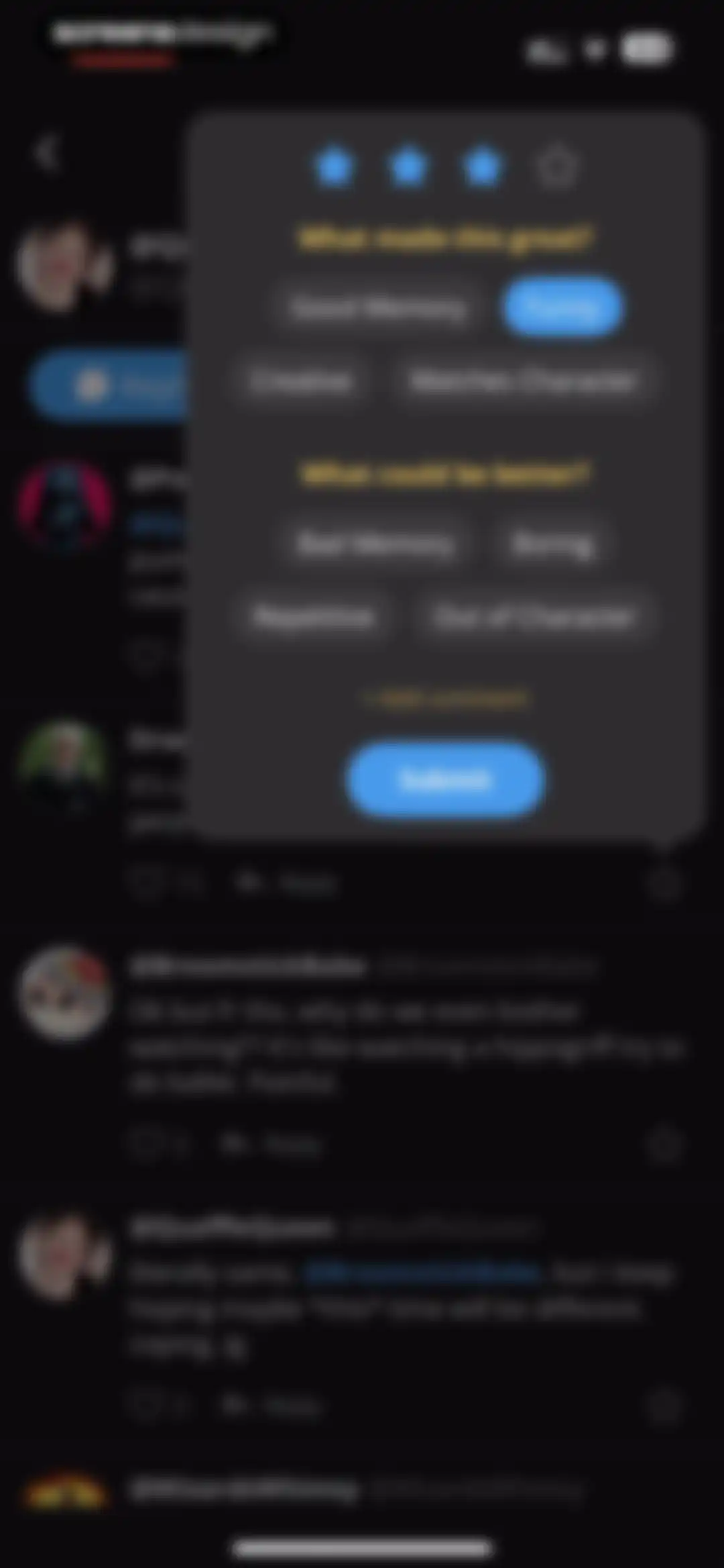 status - sims but social media screen 28
