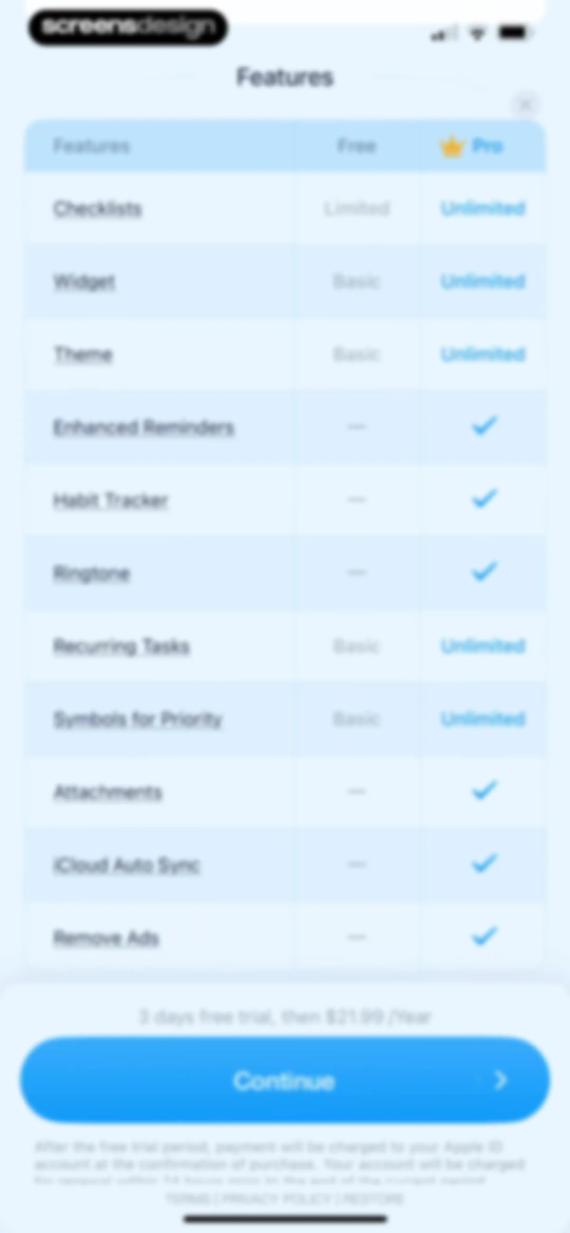 Todo List & Reminder - Todoery screen 6