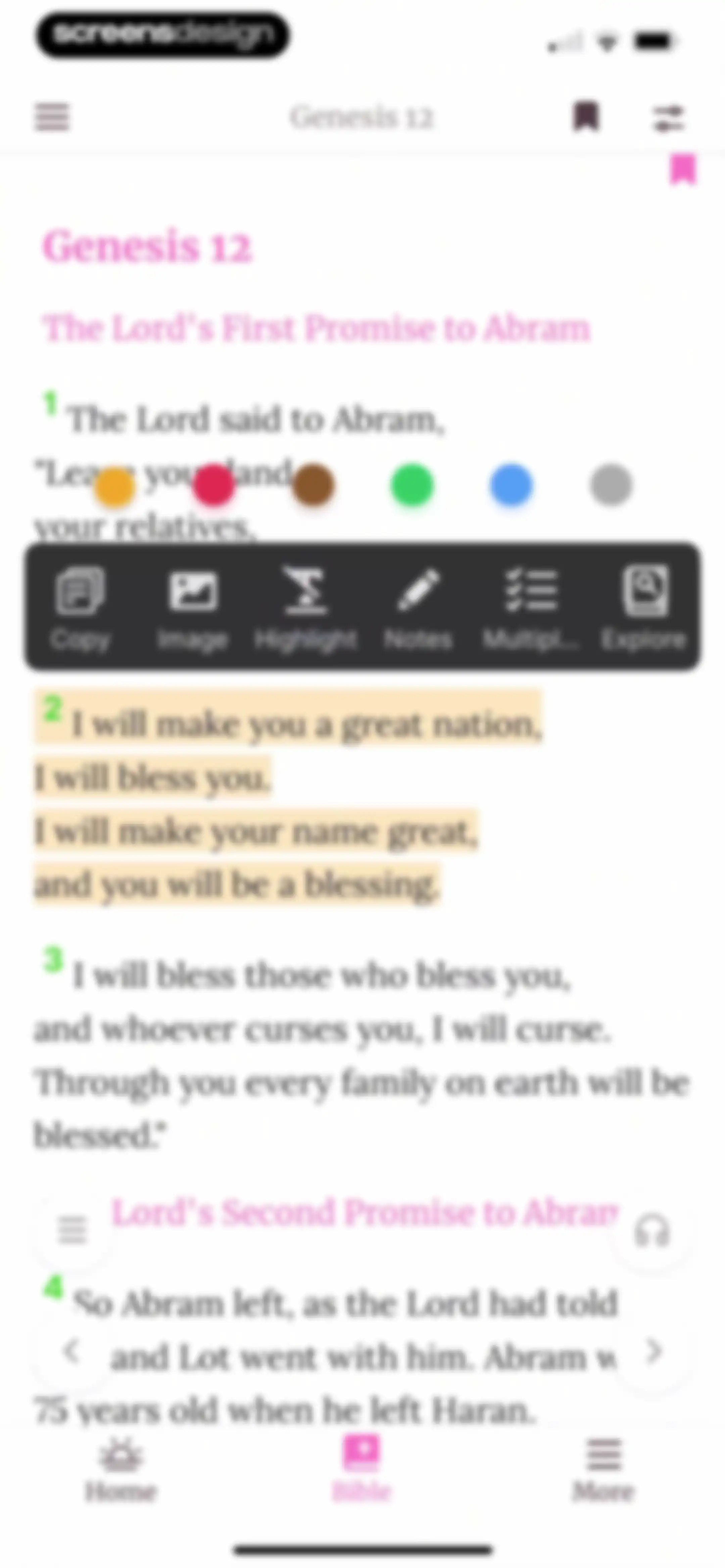 Bible For Women. screen 46