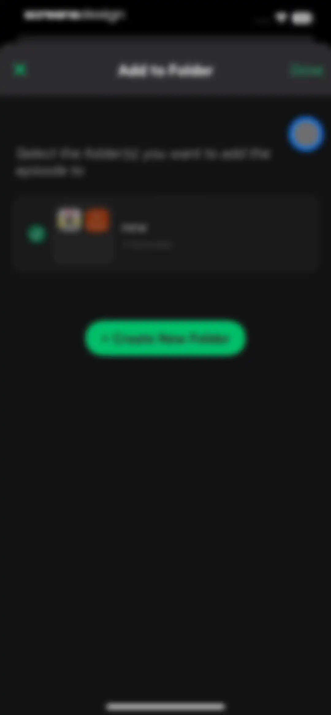 Castro: Podcast App & Player screen 73