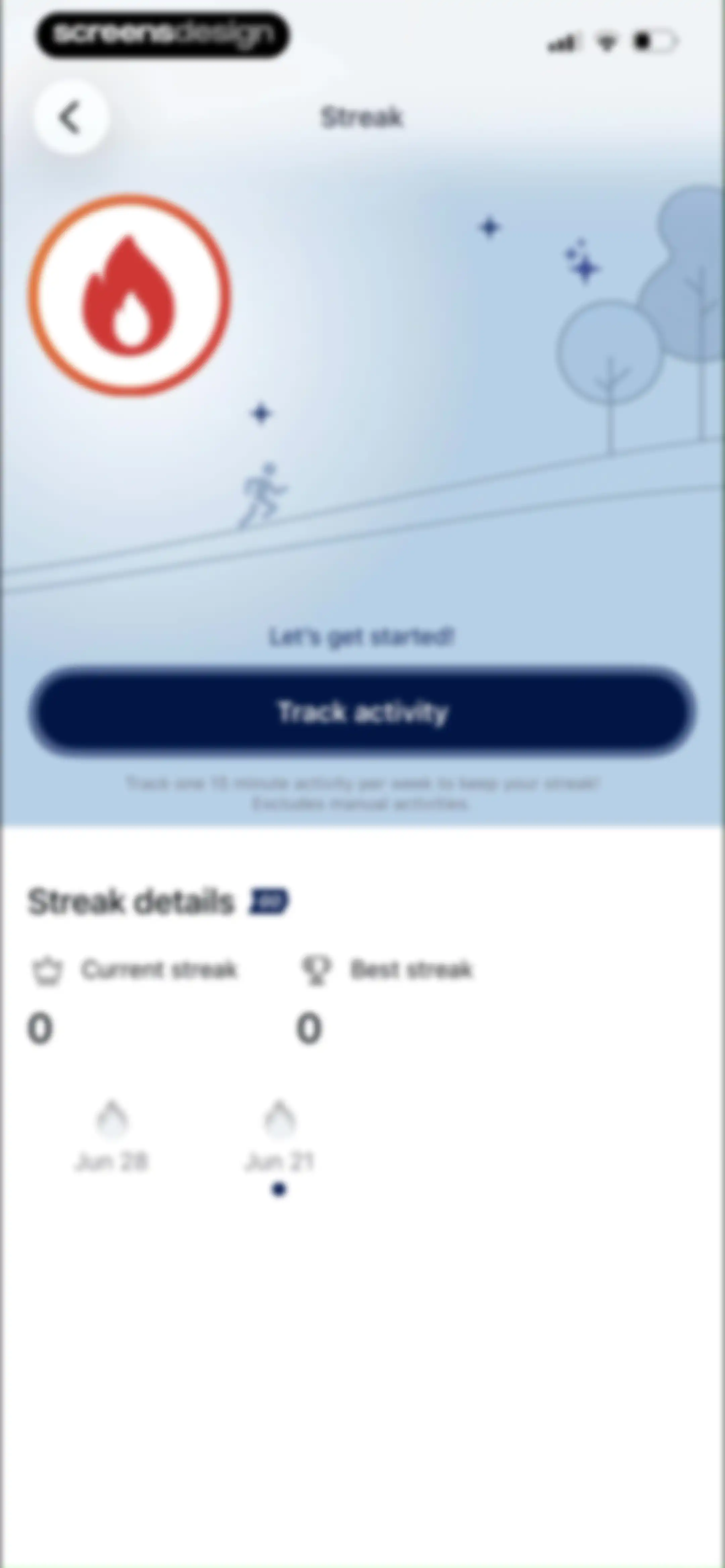 ASICS Runkeeper—Run Tracker screen 216