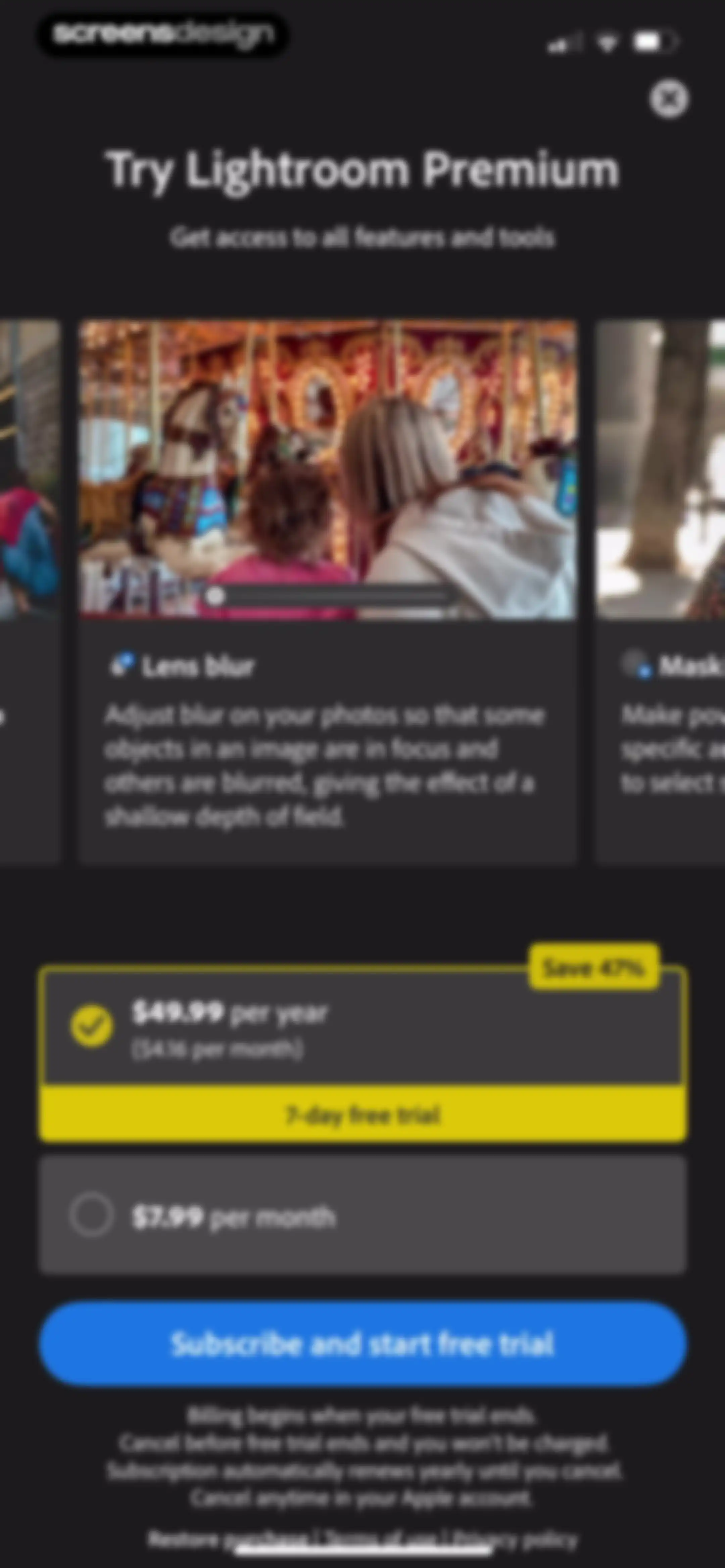 Lightroom: AI Photo Editor screen 11