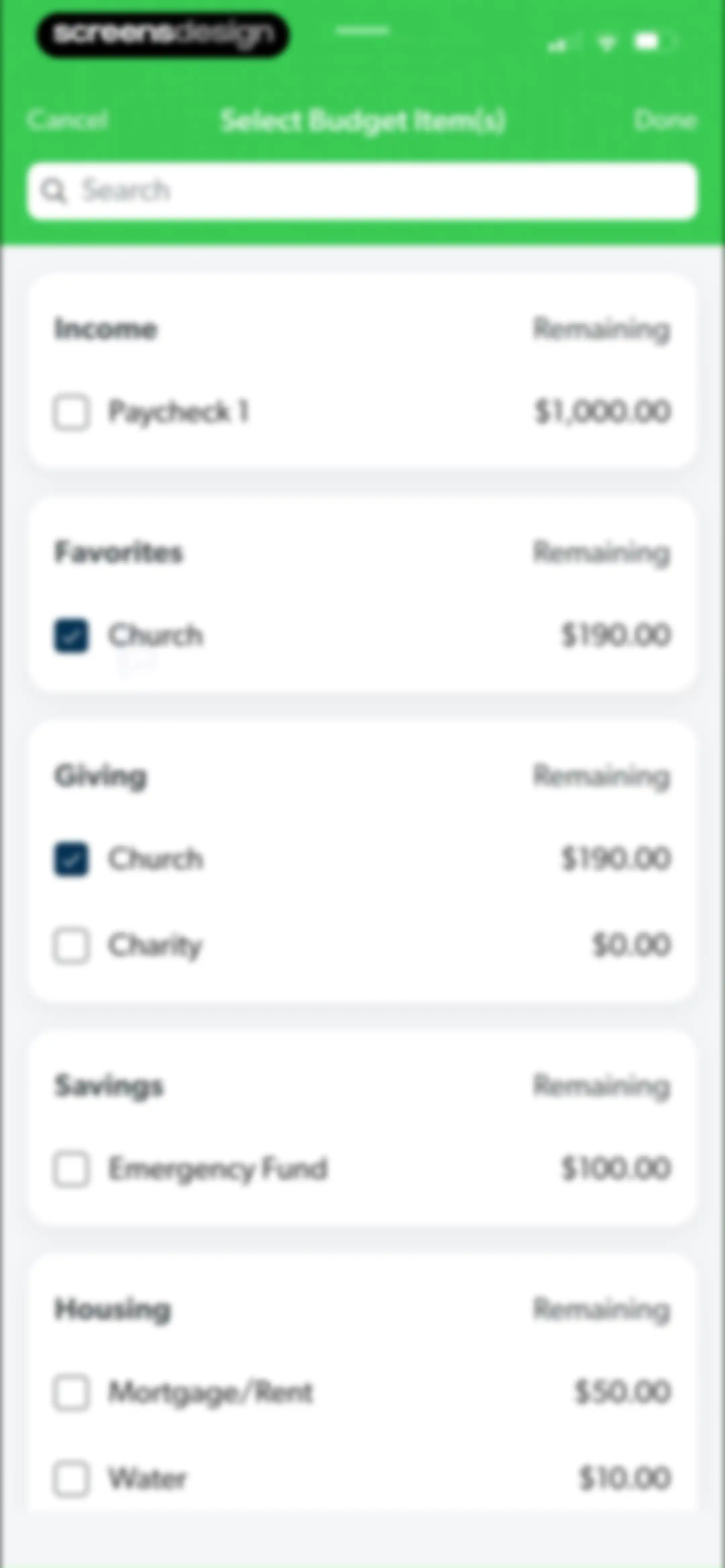 EveryDollar: Budget Management screen 58