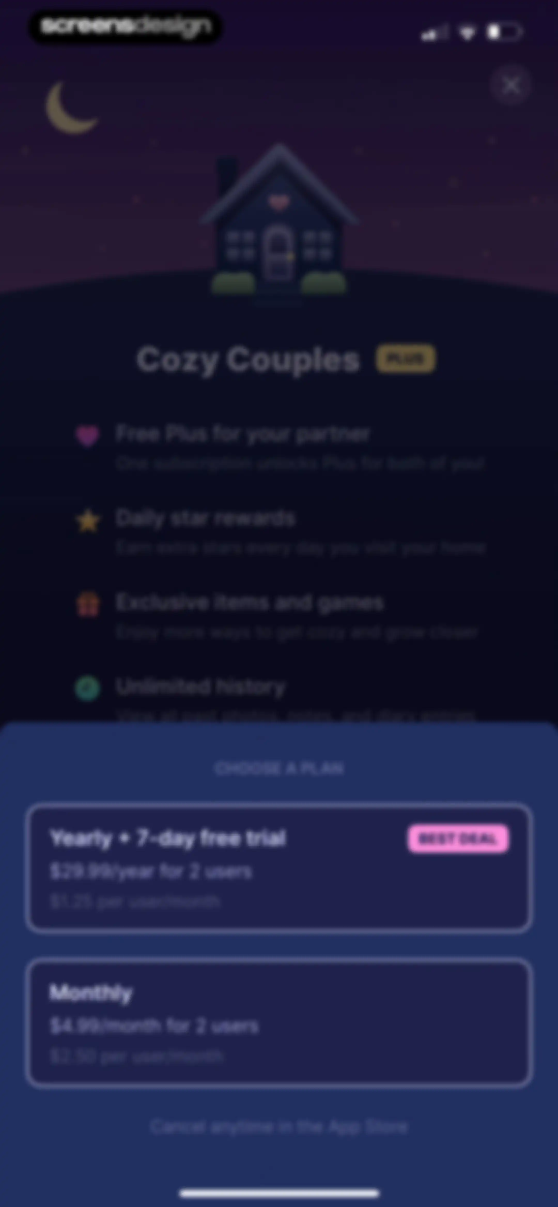 Cozy Couples: Relationship App screen 14
