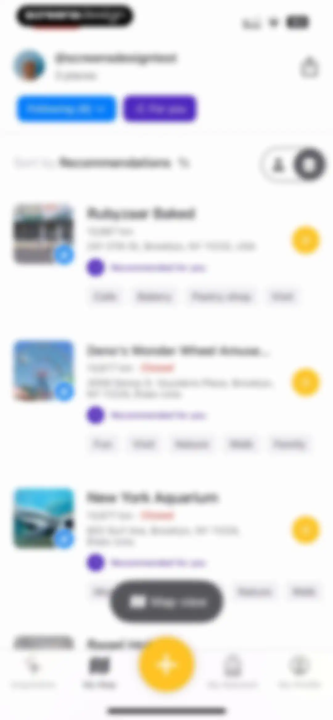 Mapstr – Save & Follow Places screen 87