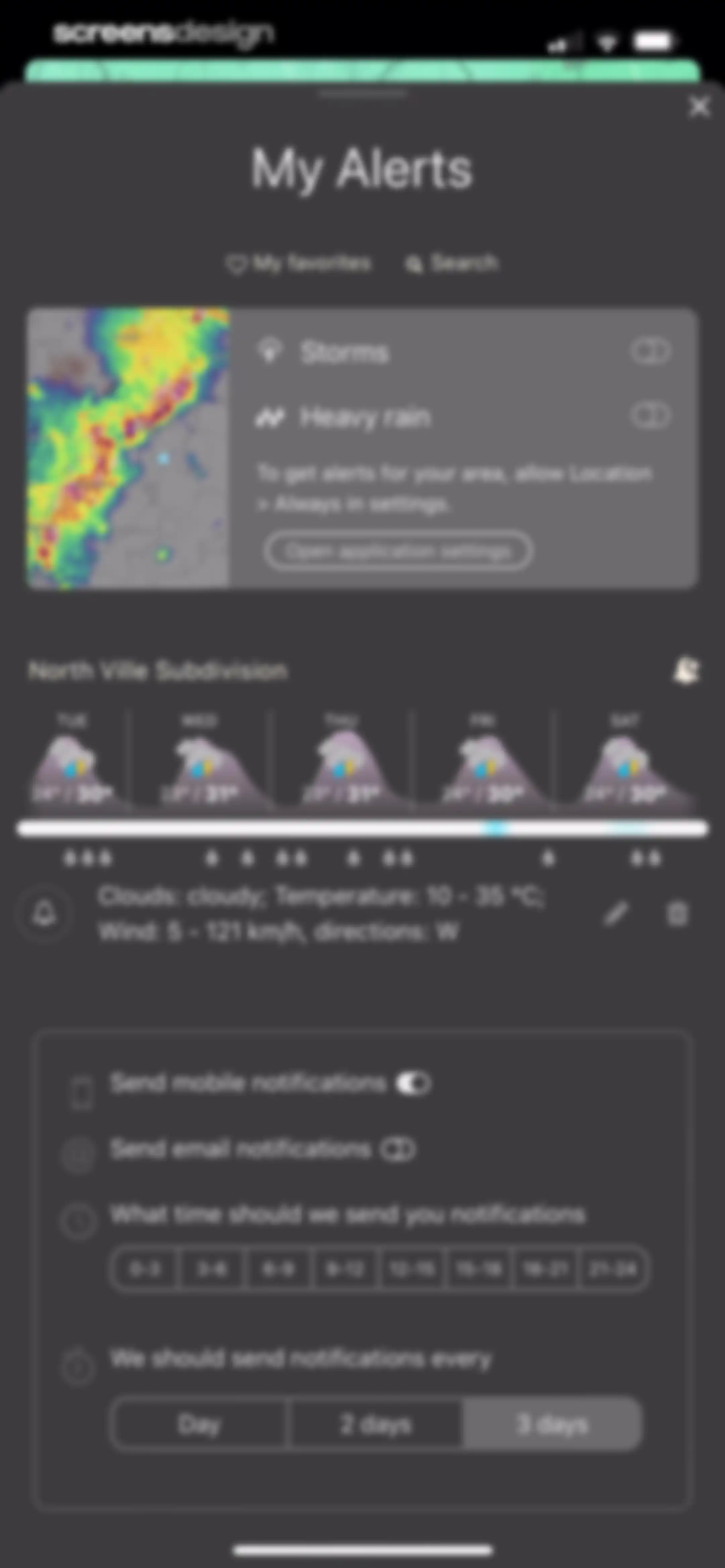 Windy.com screen 71