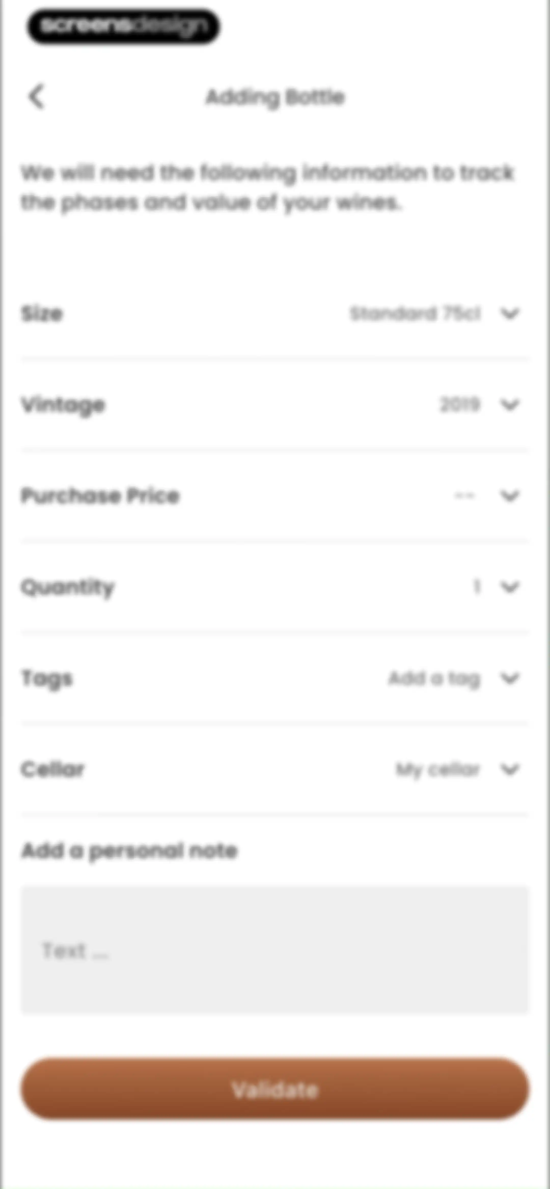 Oeni: #1 Wine Cellar Manager screen 62