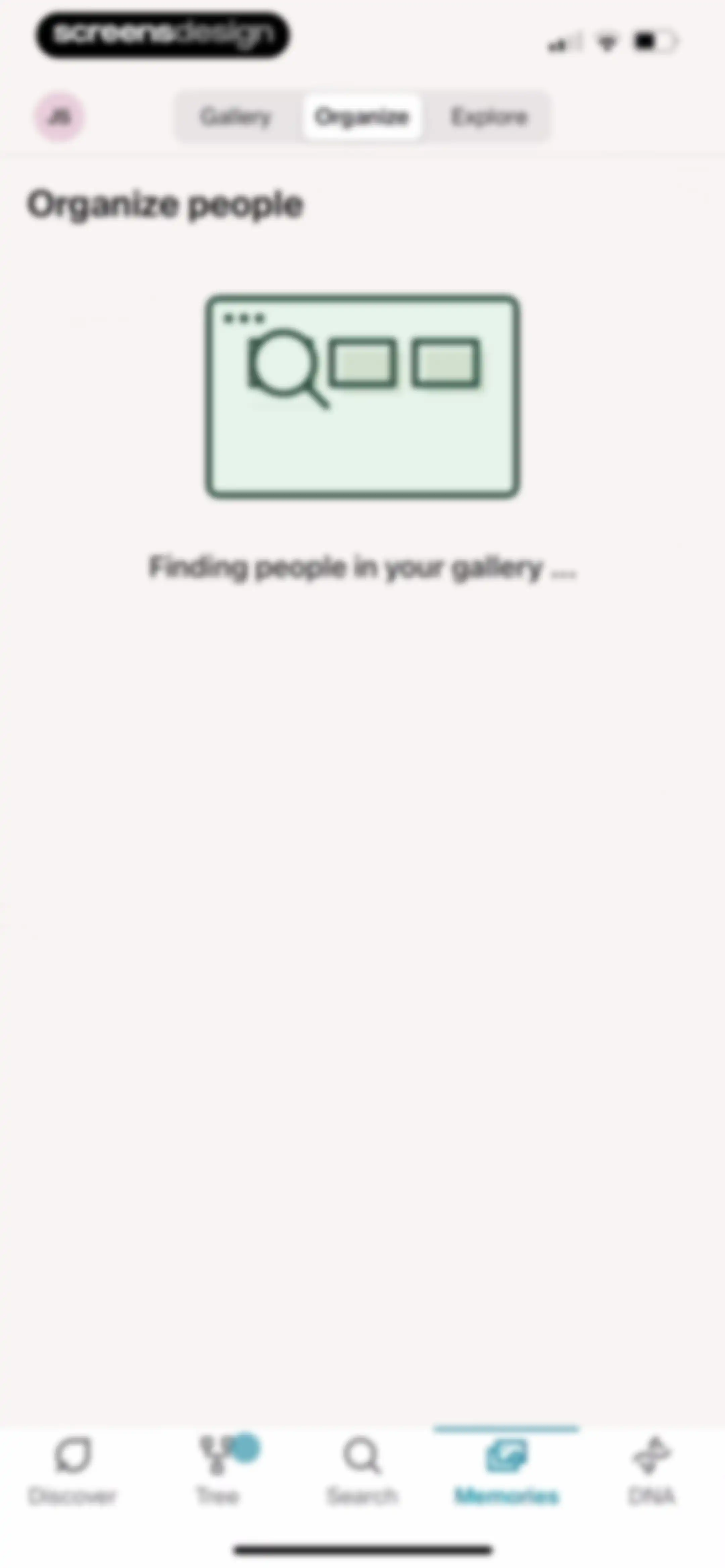 Ancestry: Family History & DNA screen 272