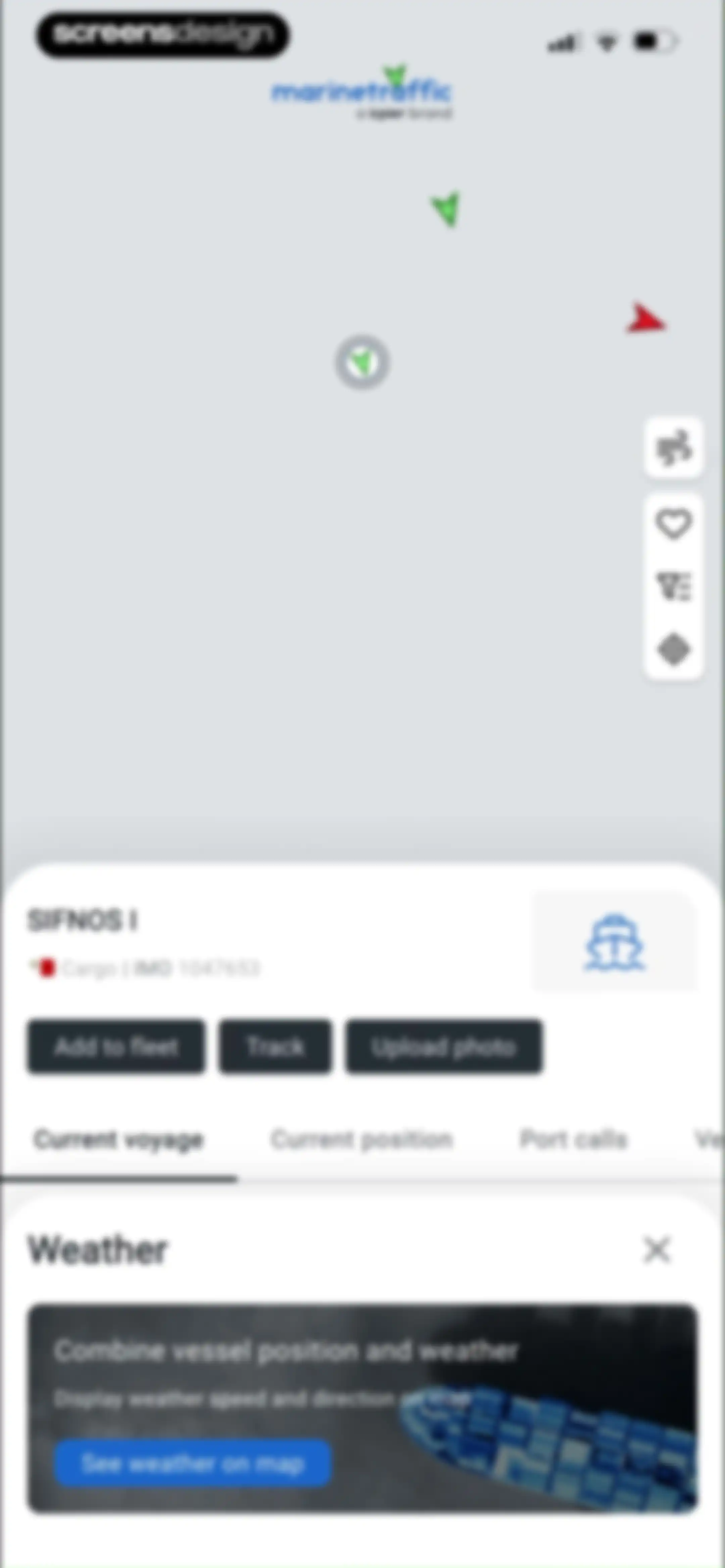 MarineTraffic - Ship Tracking screen 33