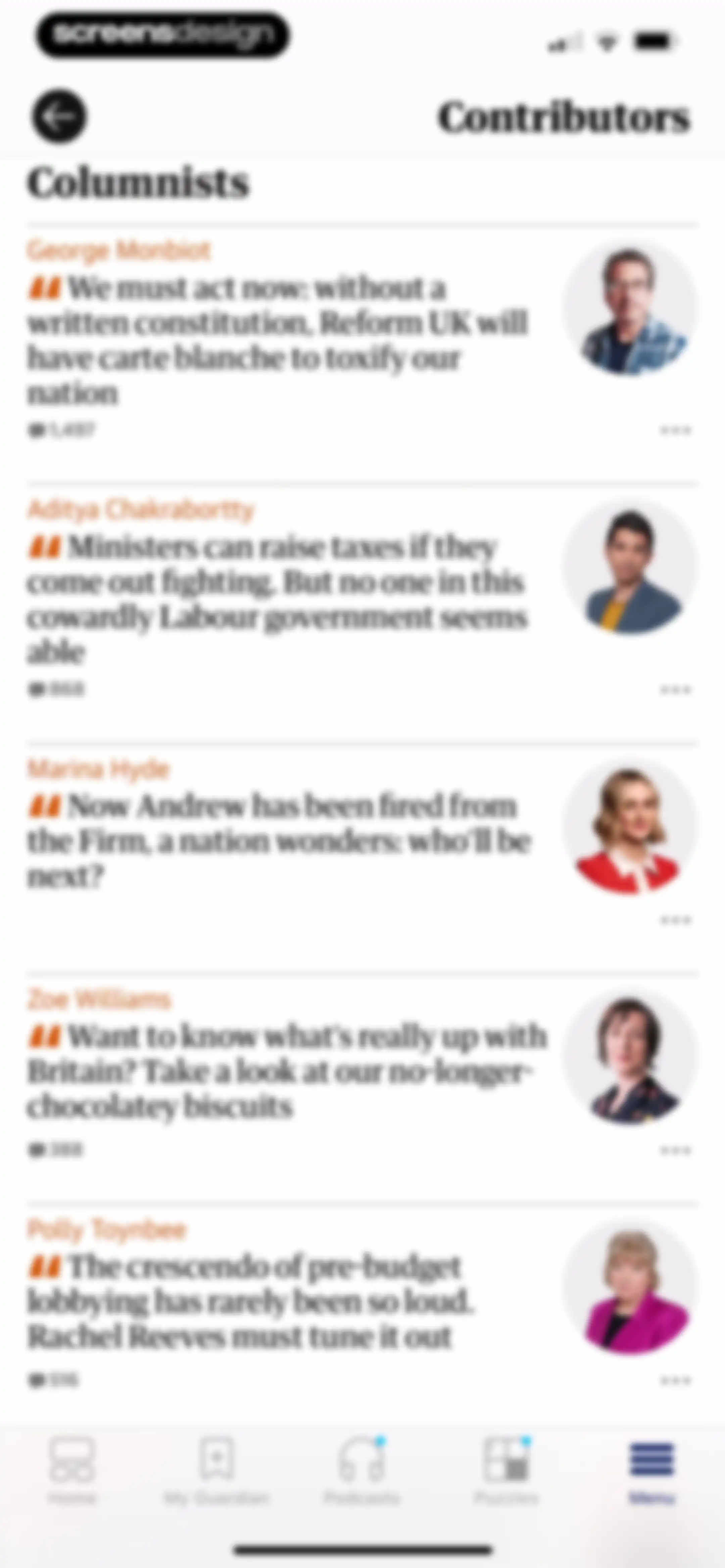 The Guardian - US & World News screen 94
