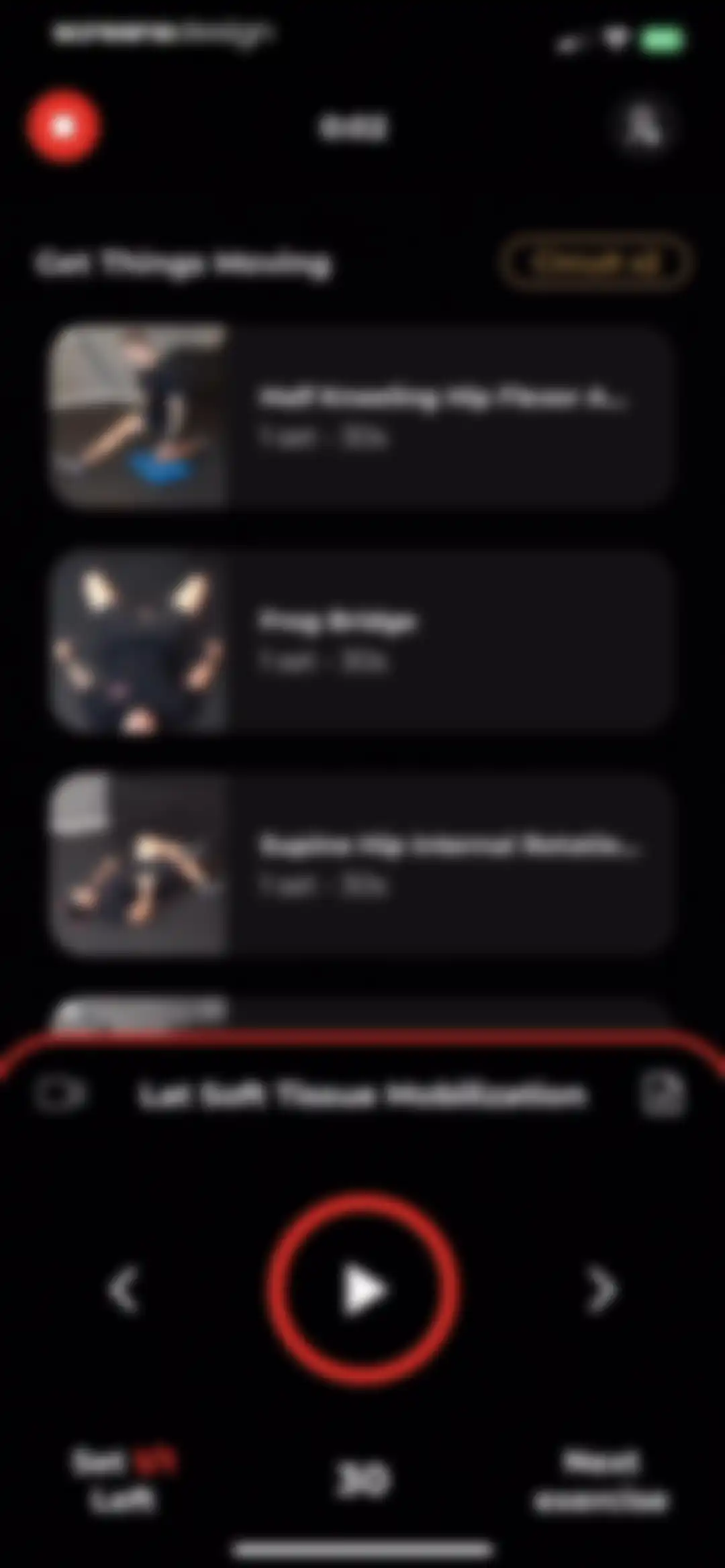 Prehab: Physical Therapy, Pain screen 21