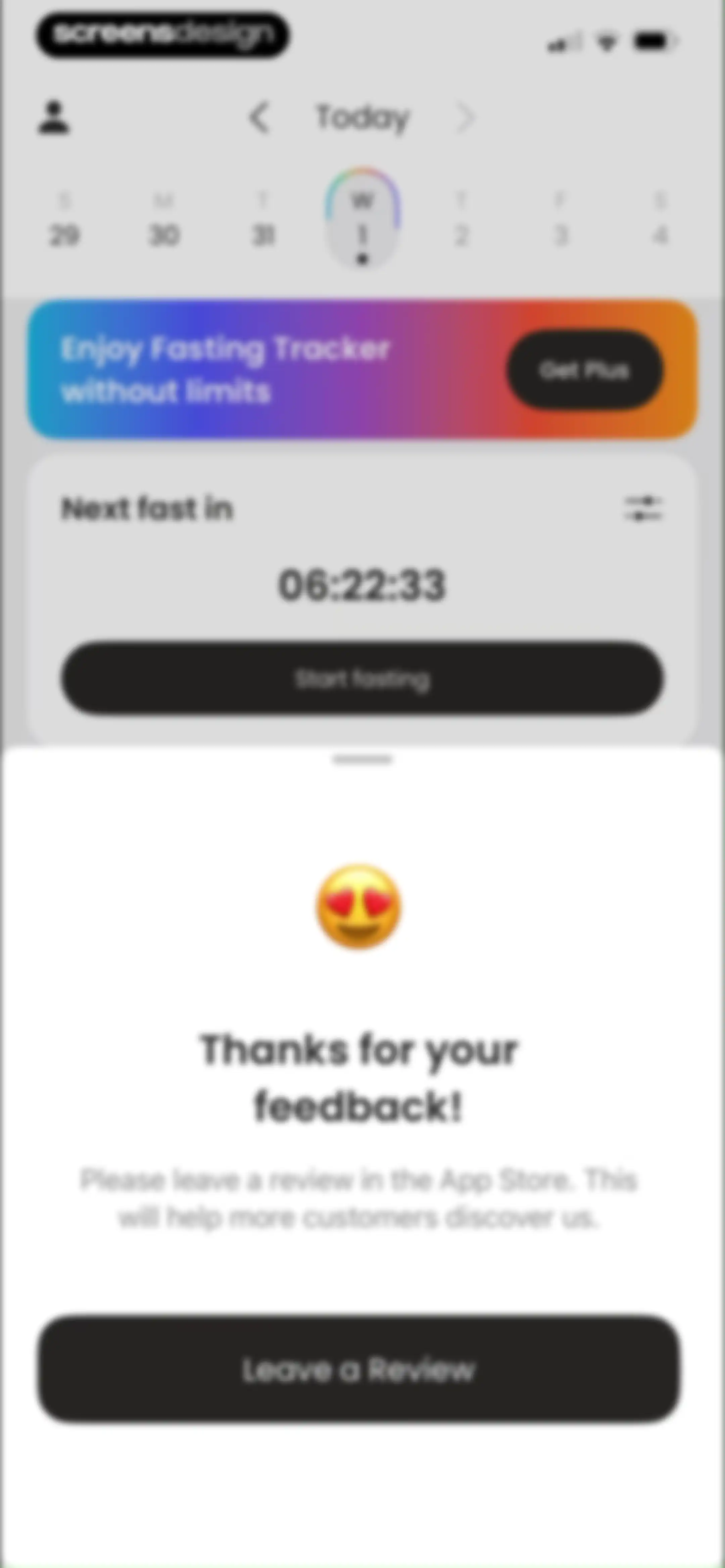 Fasting App: Tracker & Timer screen 109
