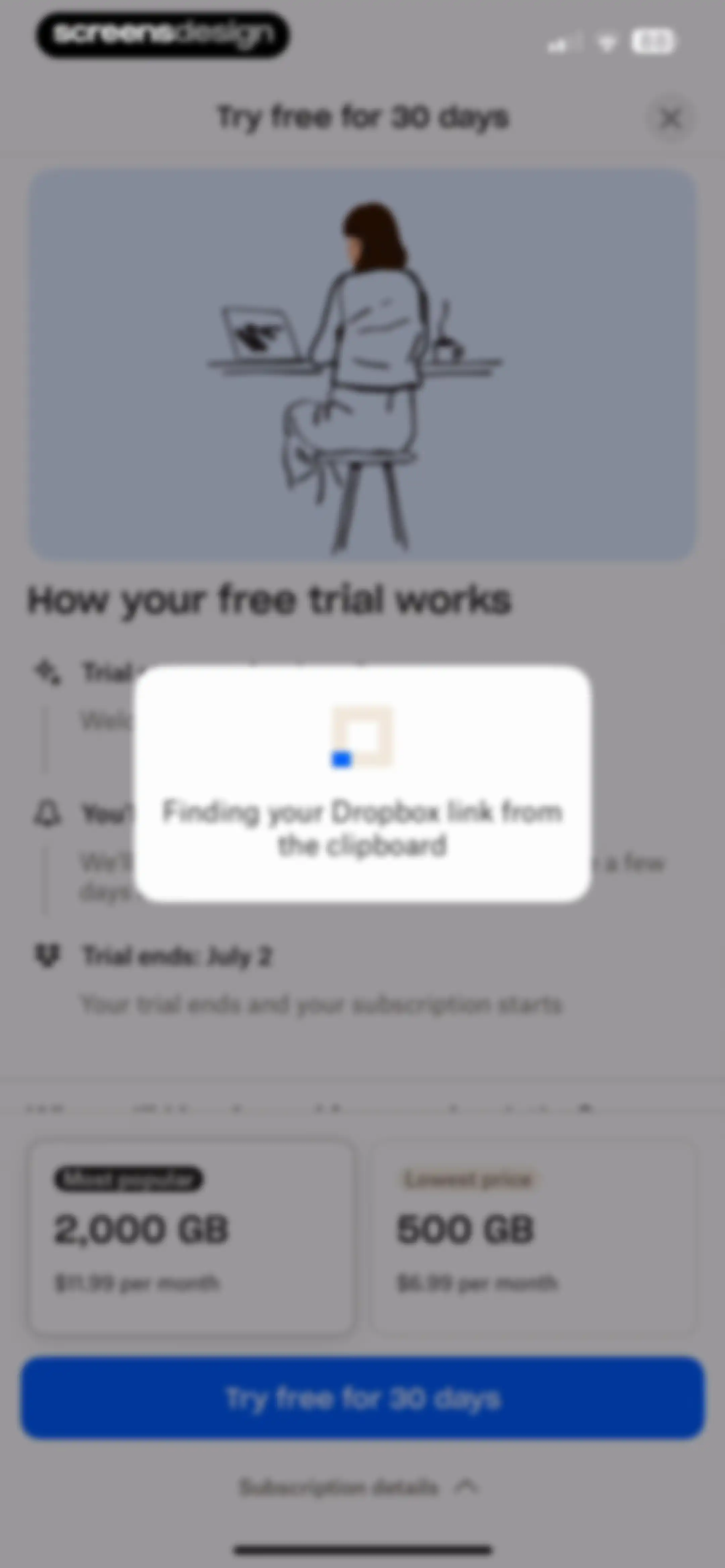 Dropbox: Cloud Storage Backup screen 10
