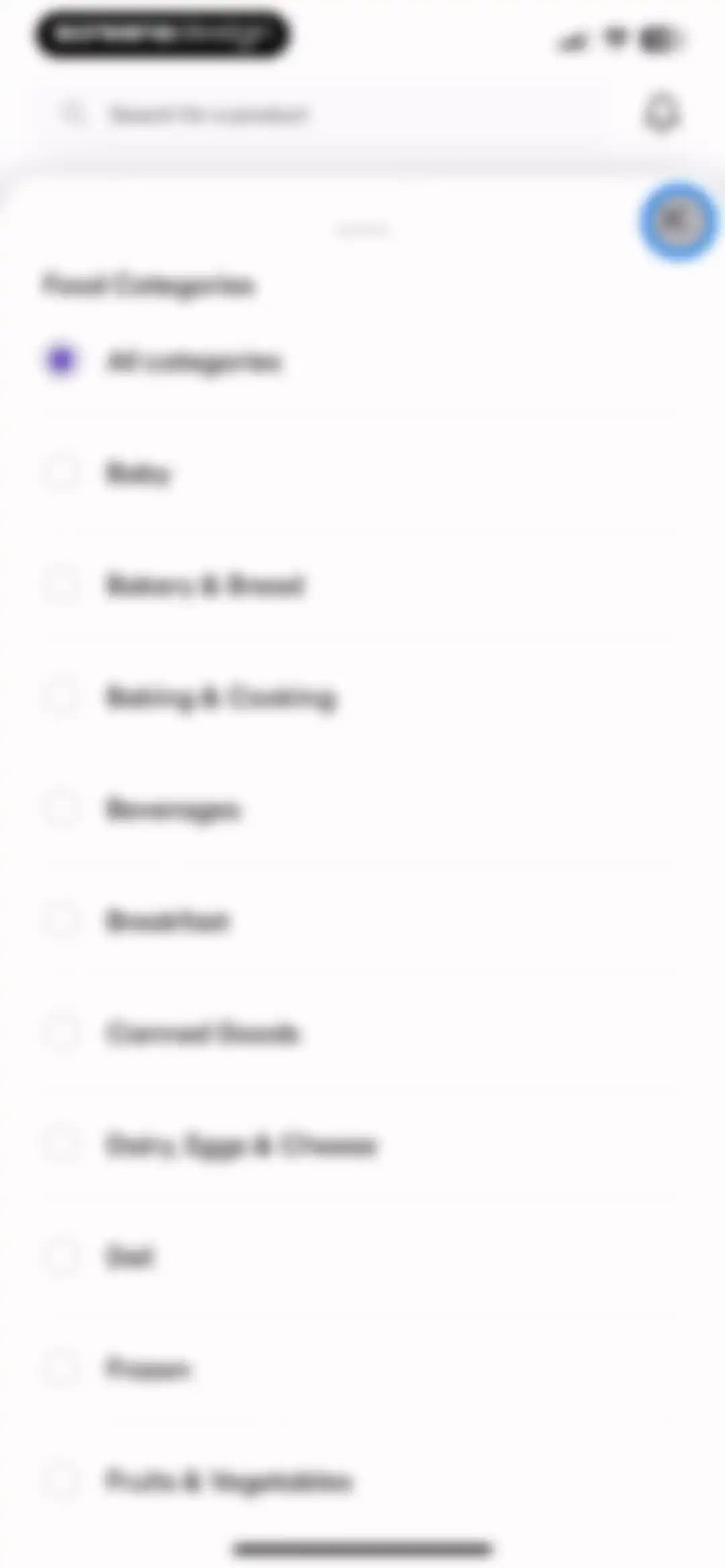 Fig: Food Scanner & Guide screen 32