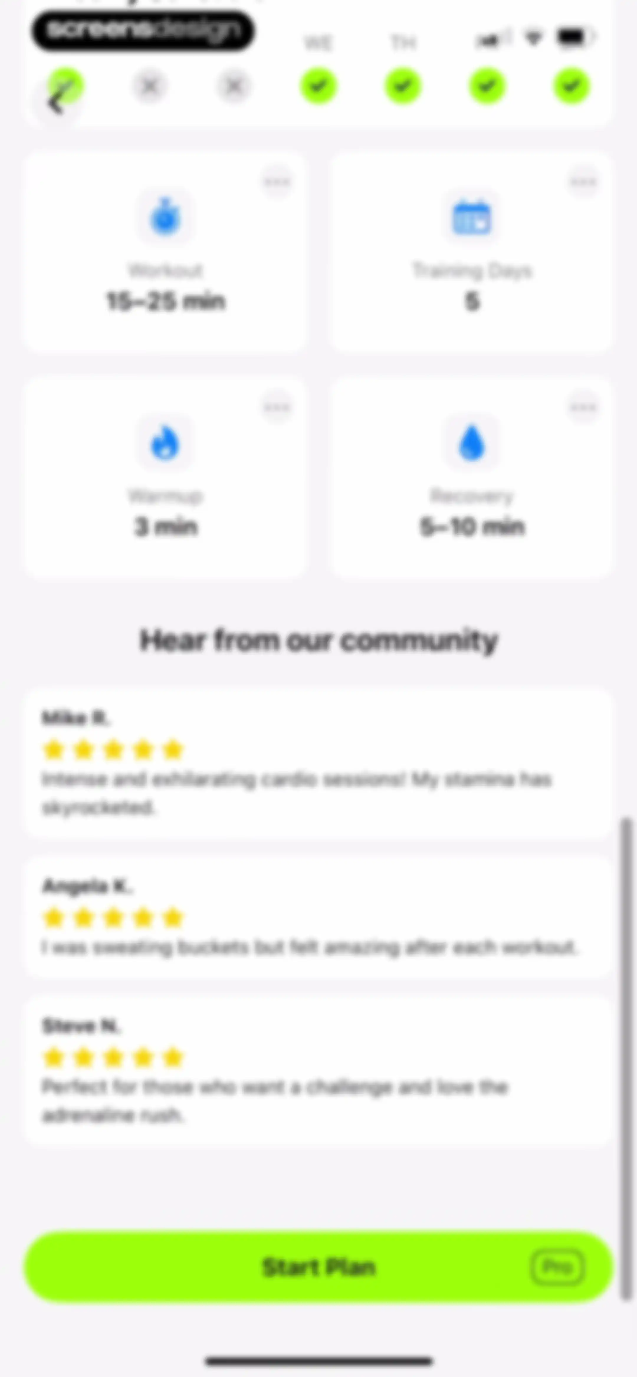 Fitify: Home Workout, AI Coach screen 88