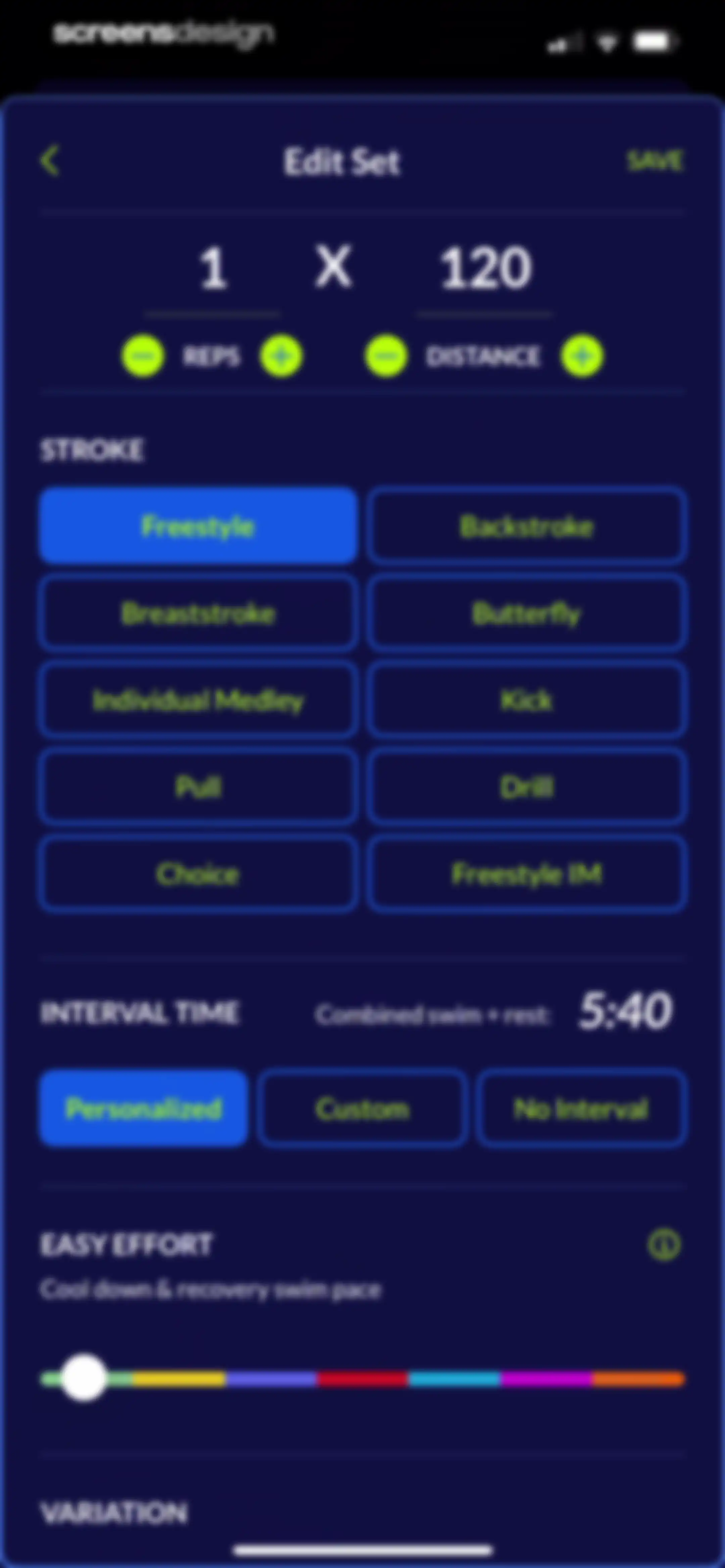 MySwimPro: #1 Swim Workout App screen 57
