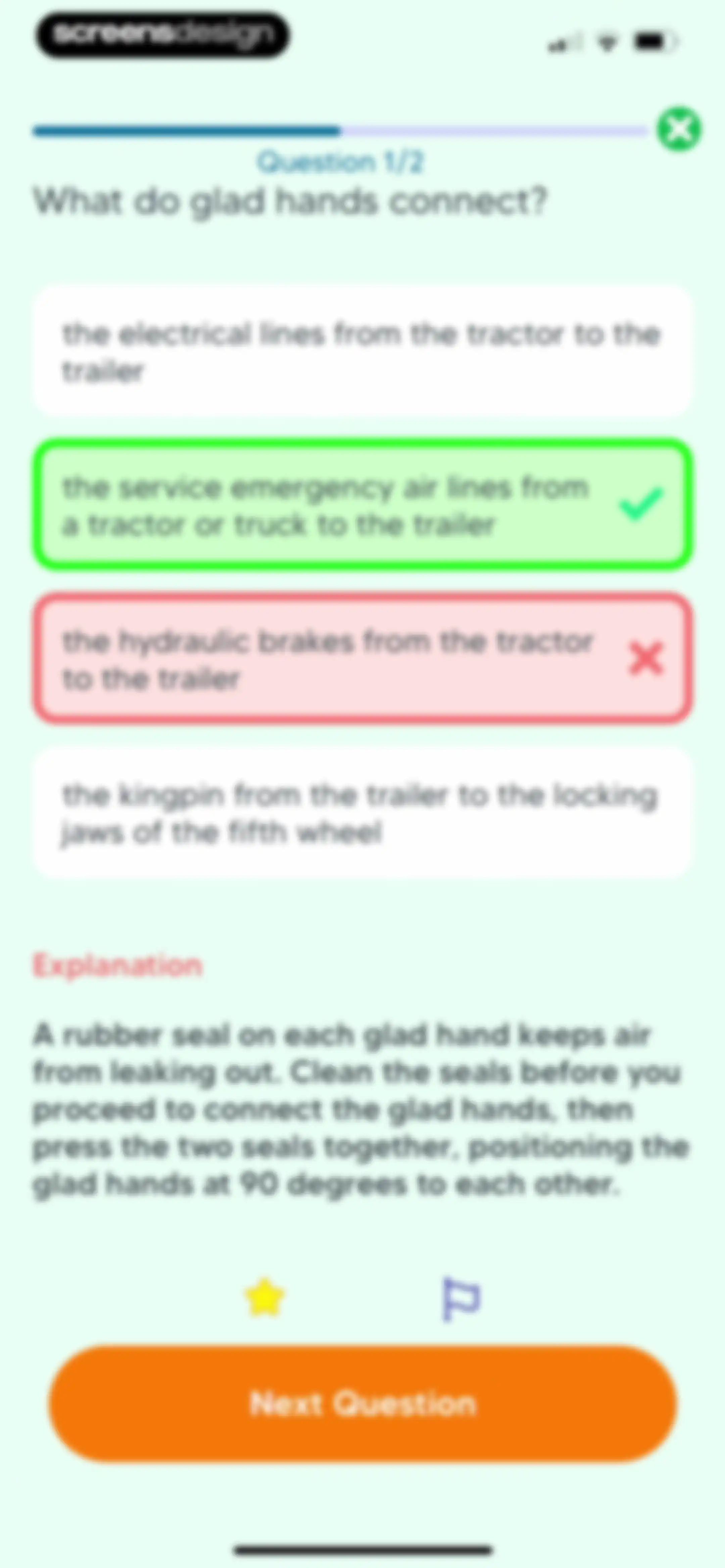 CDL Prep Practice Test: 2026 screen 57