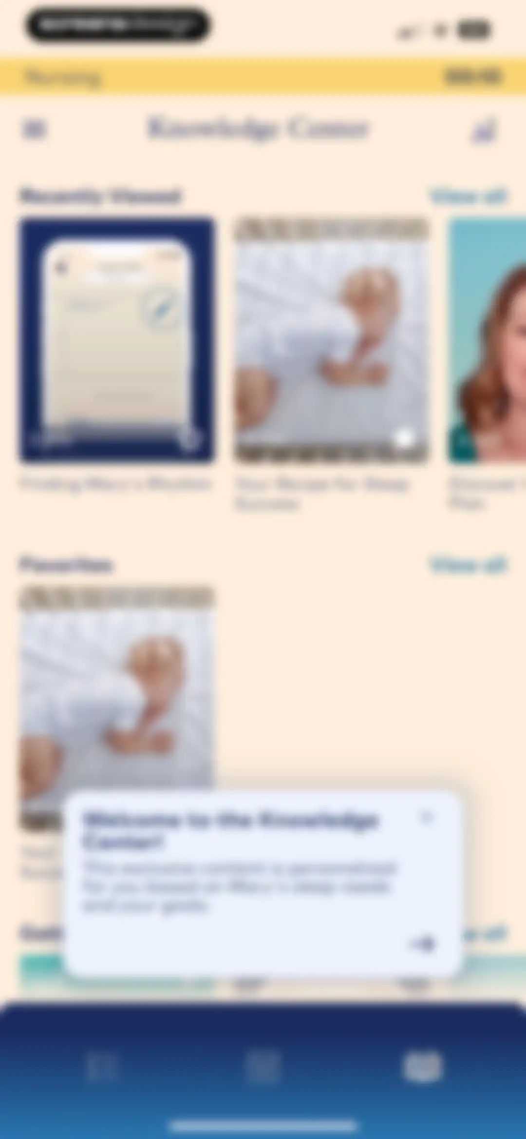 Smart Sleep Coach by Pampers™ screen 105