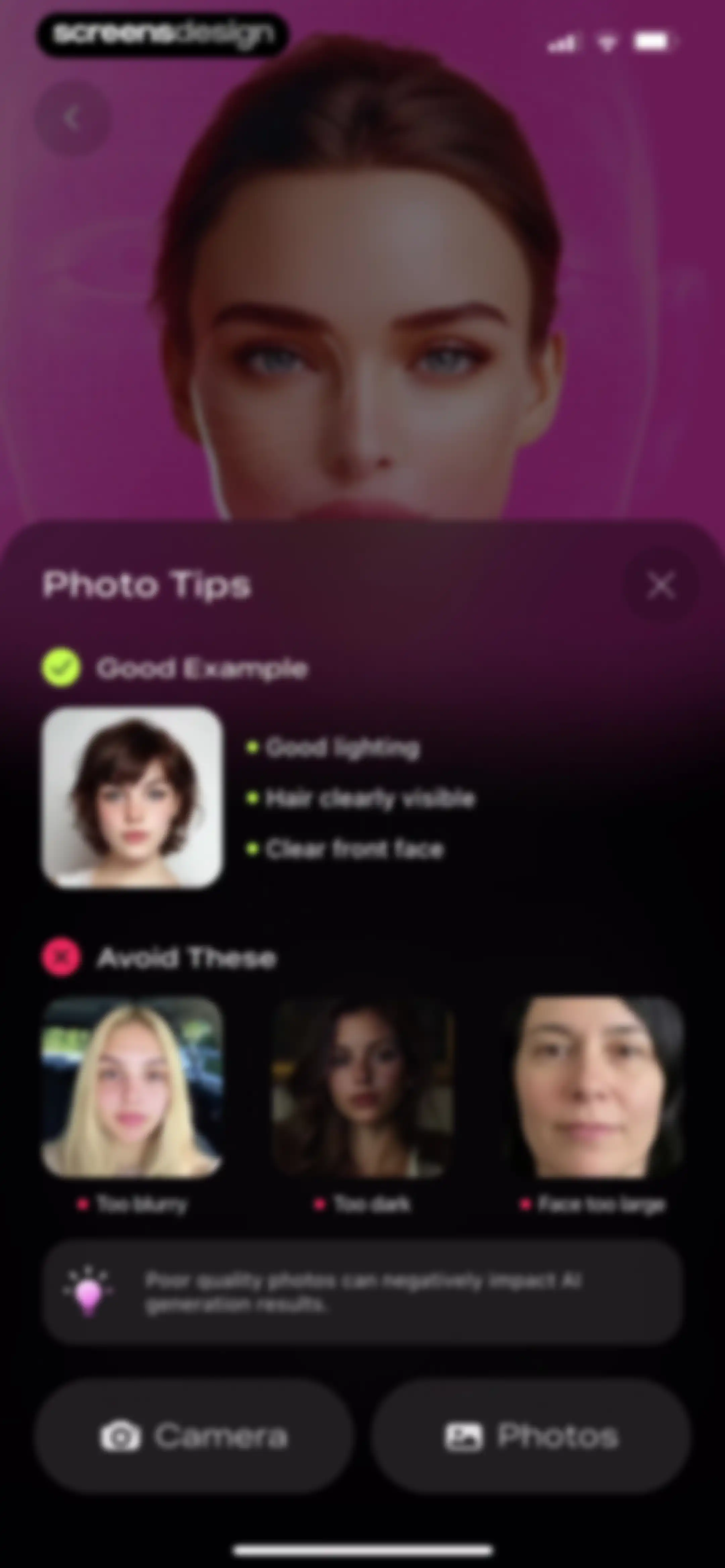 Beautify - Hairstyle Try On screen 45