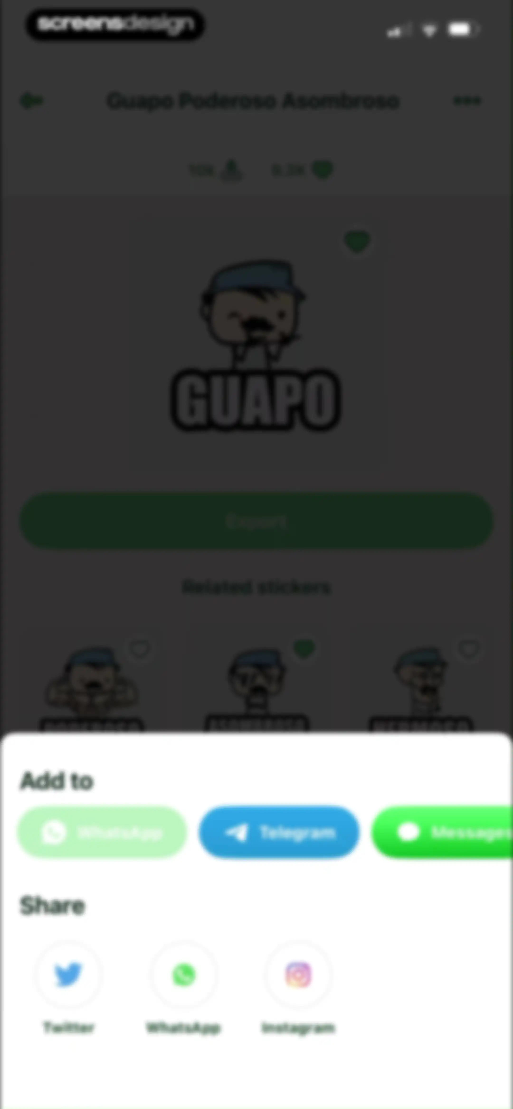 WhatSticker - Sticker Maker screen 24