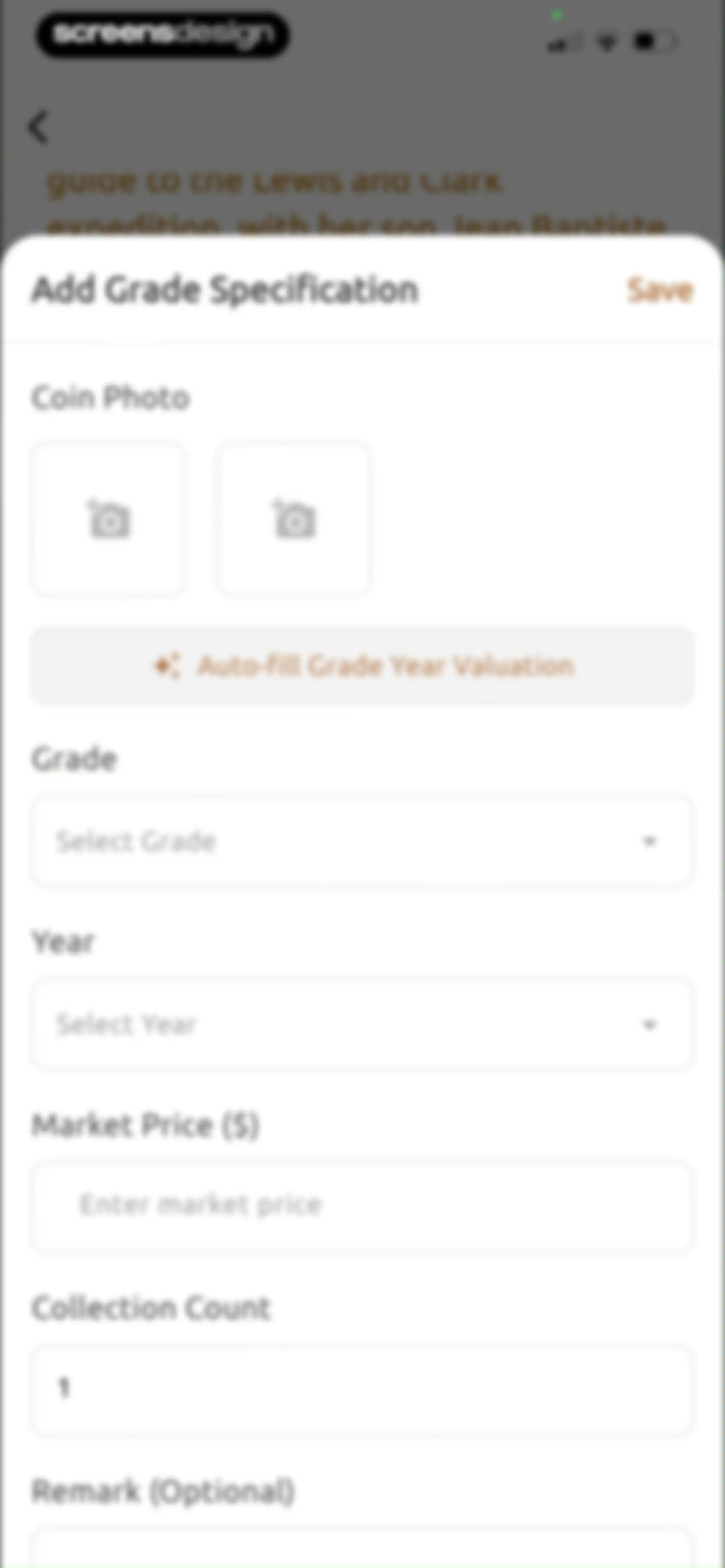 ChatCoin: Coin Identifier screen 23