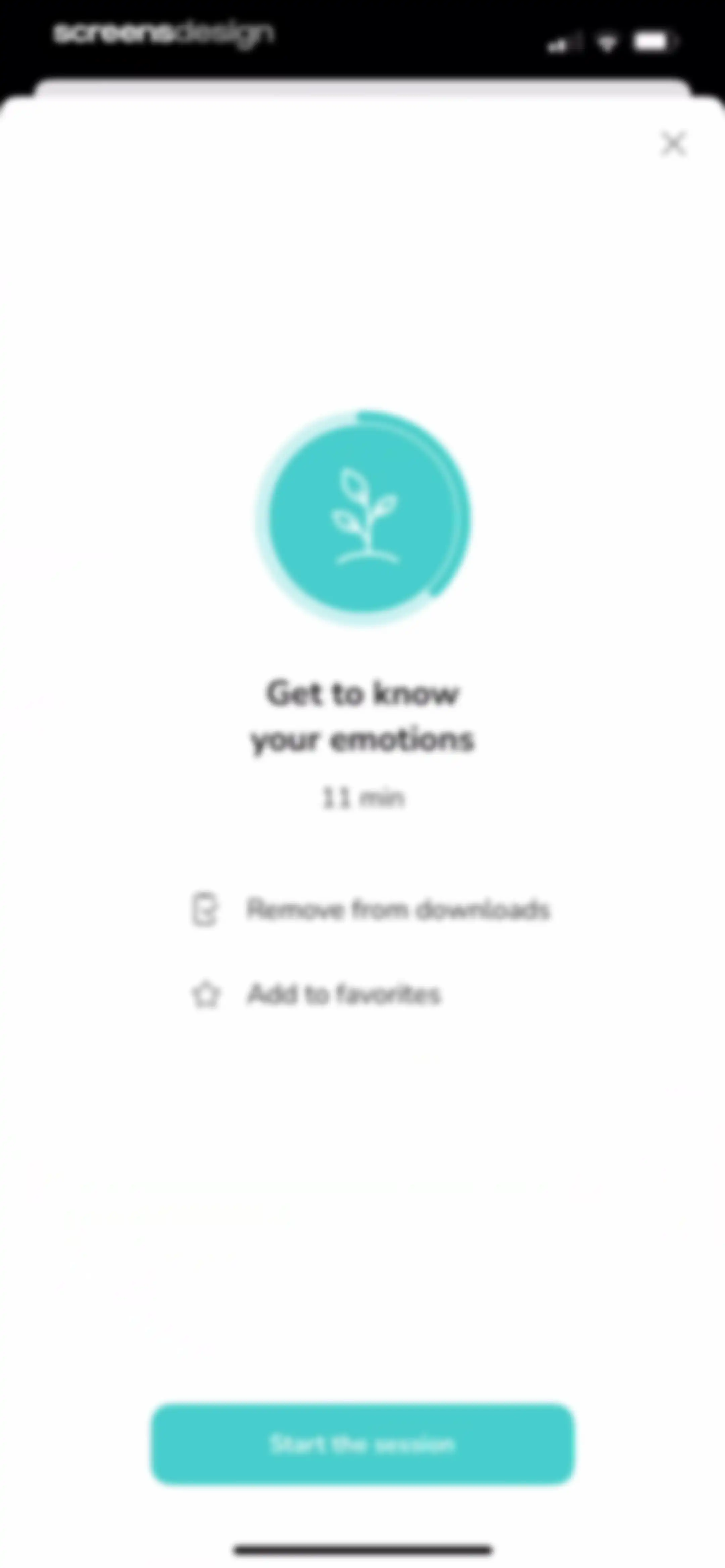 Petit BamBou: Mindfulness screen 65