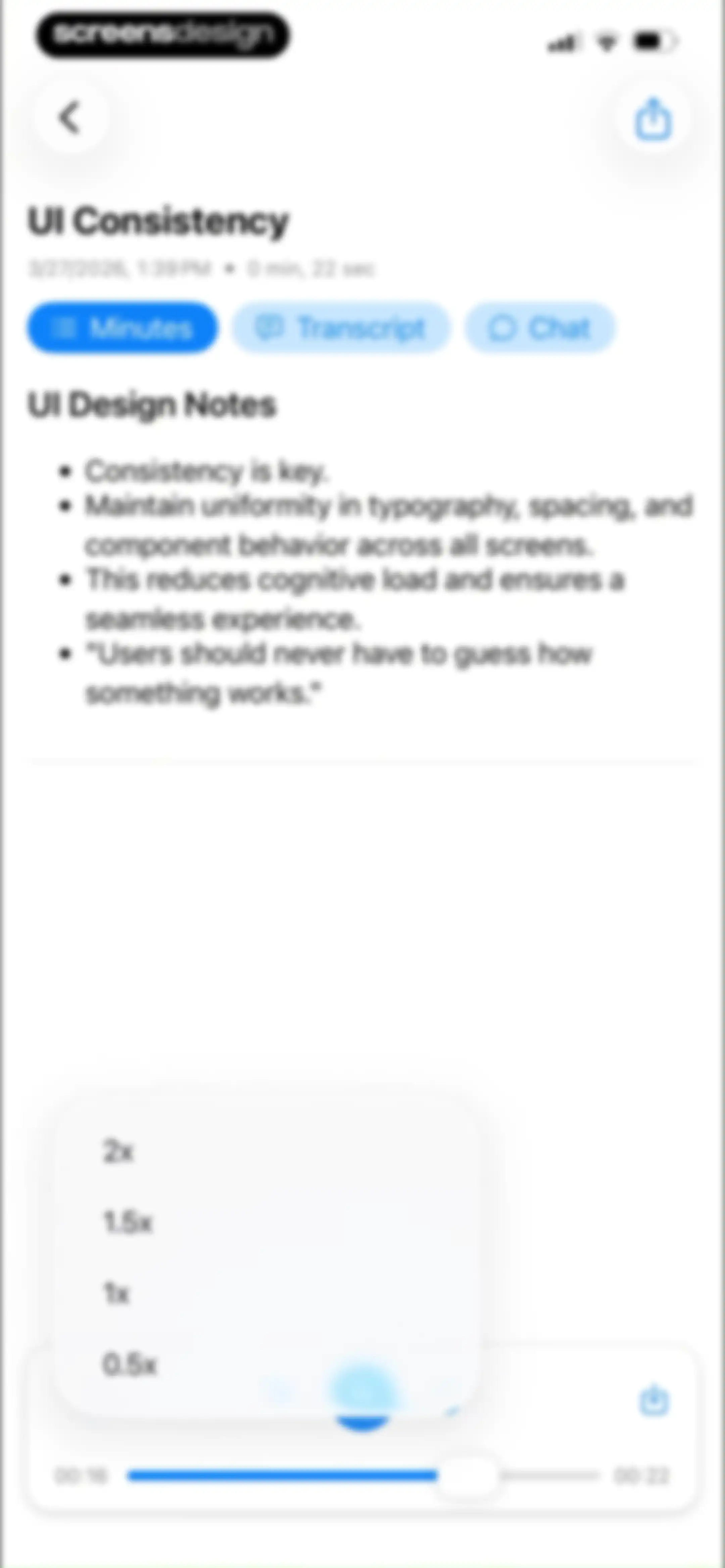 Minutes: AI Meeting Note Taker screen 22