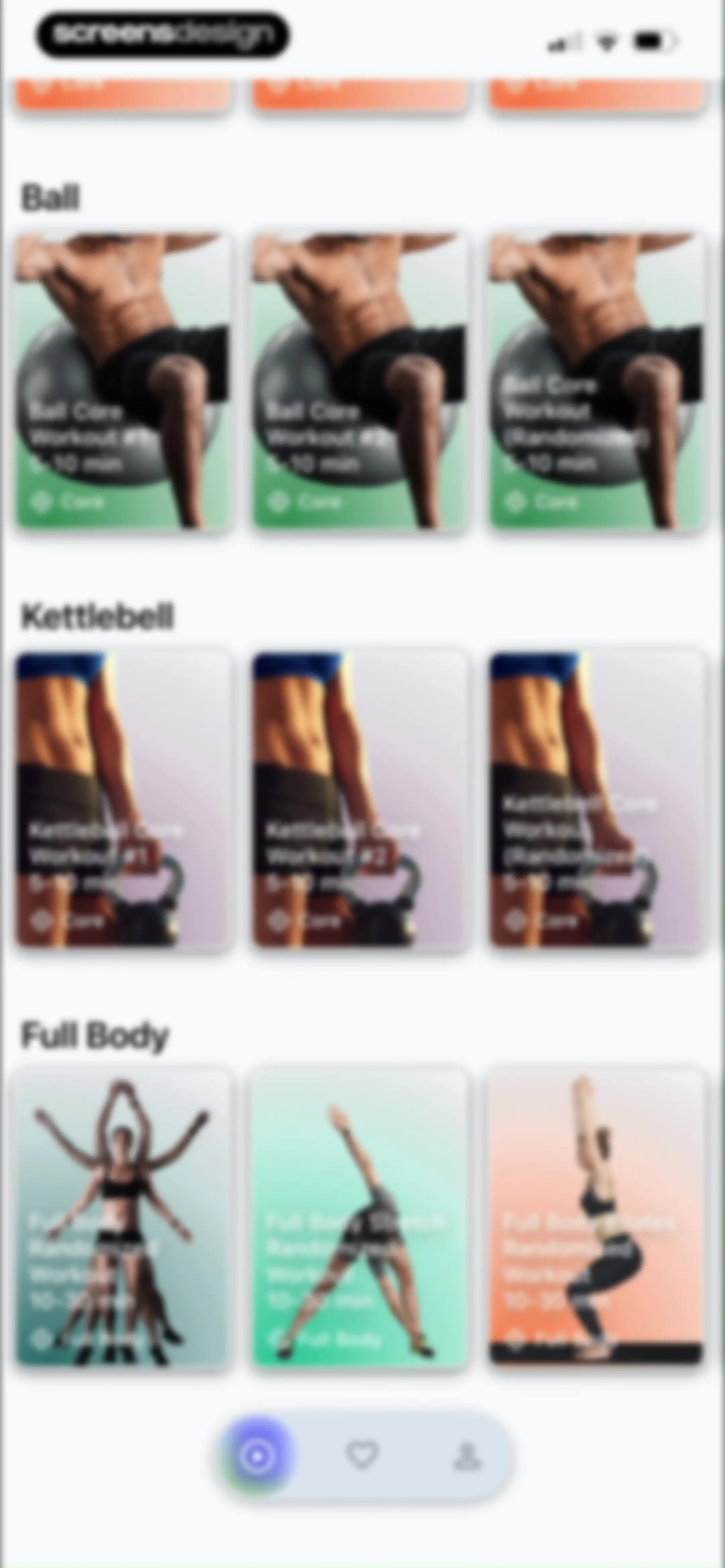Daily Workouts - Home Fitness screen 38