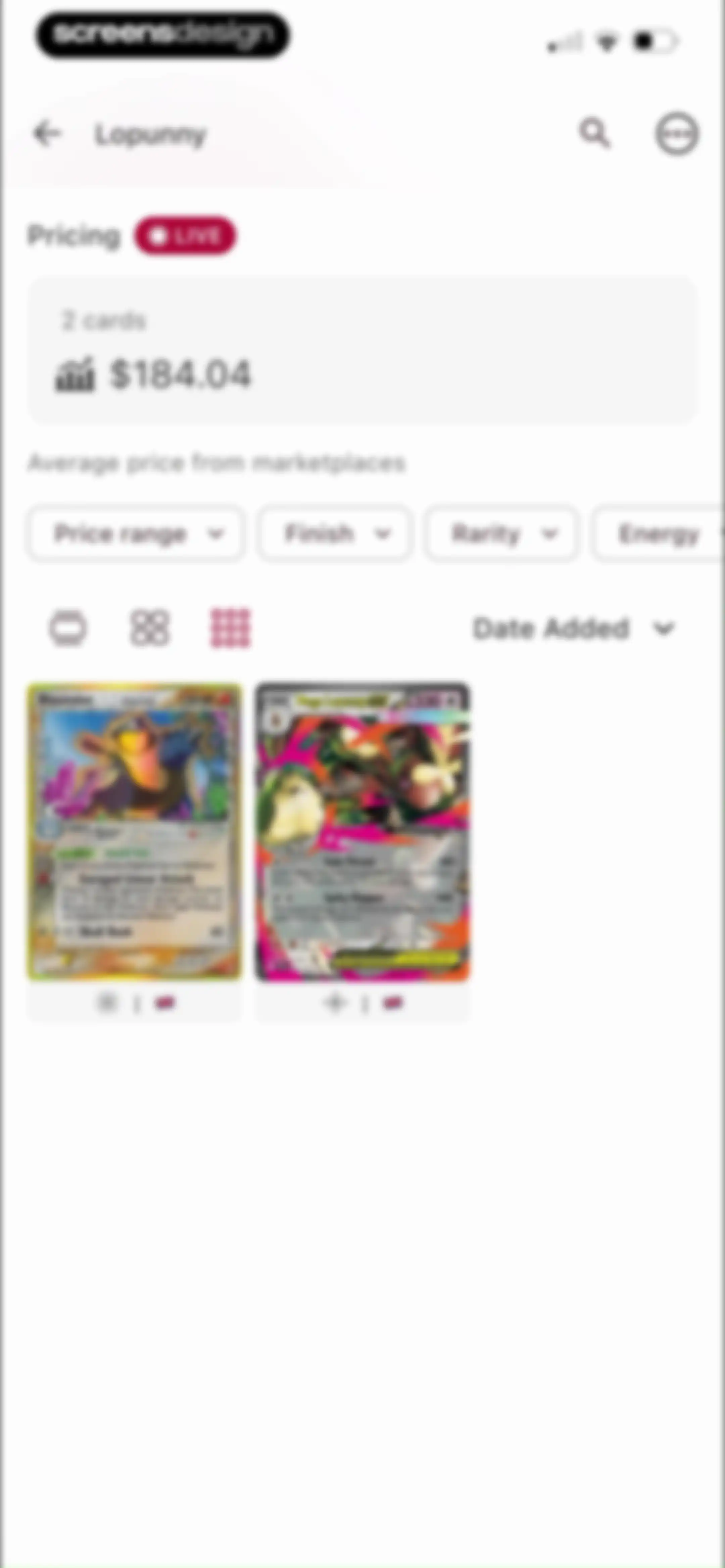 MonPrice Collector & Scanner screen 63