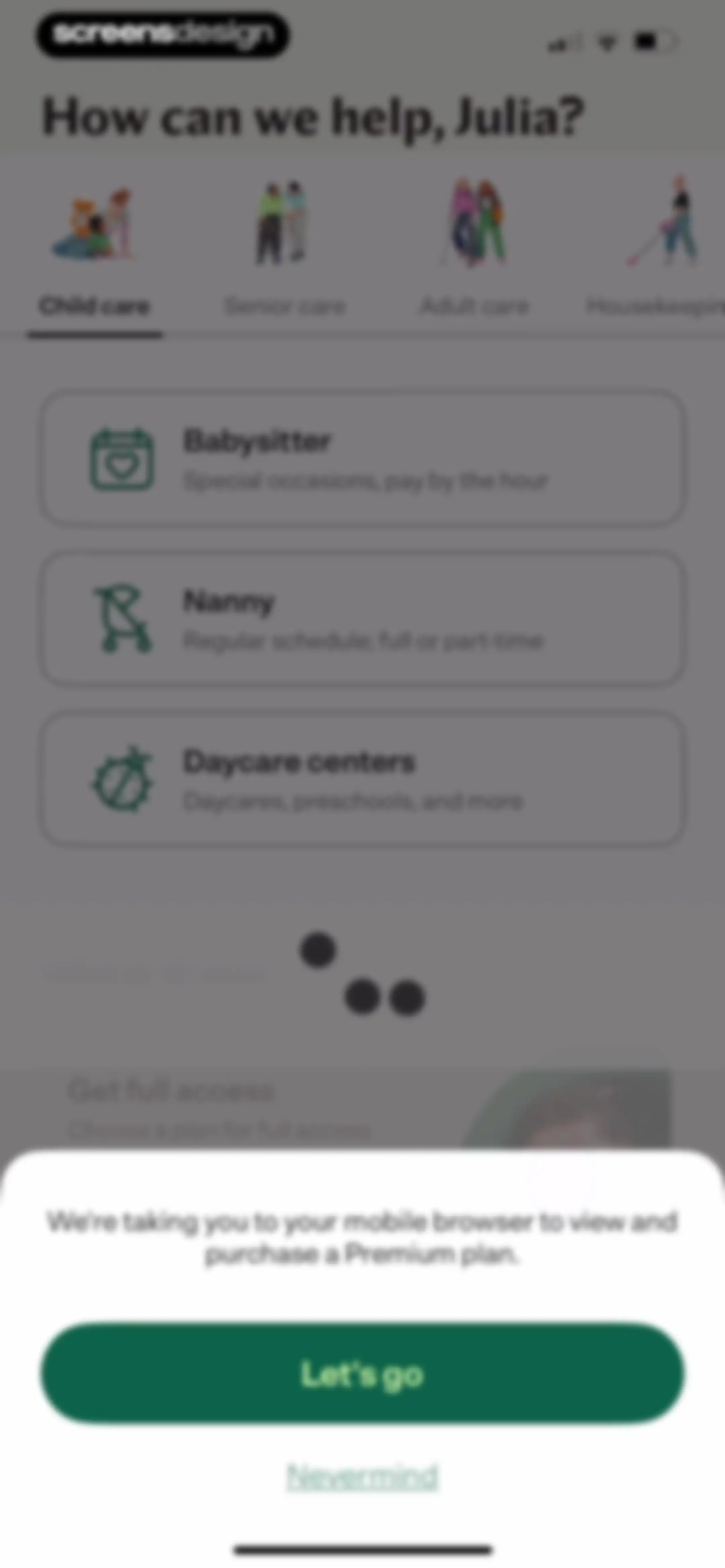 Care.com: Hire Caregivers screen 59