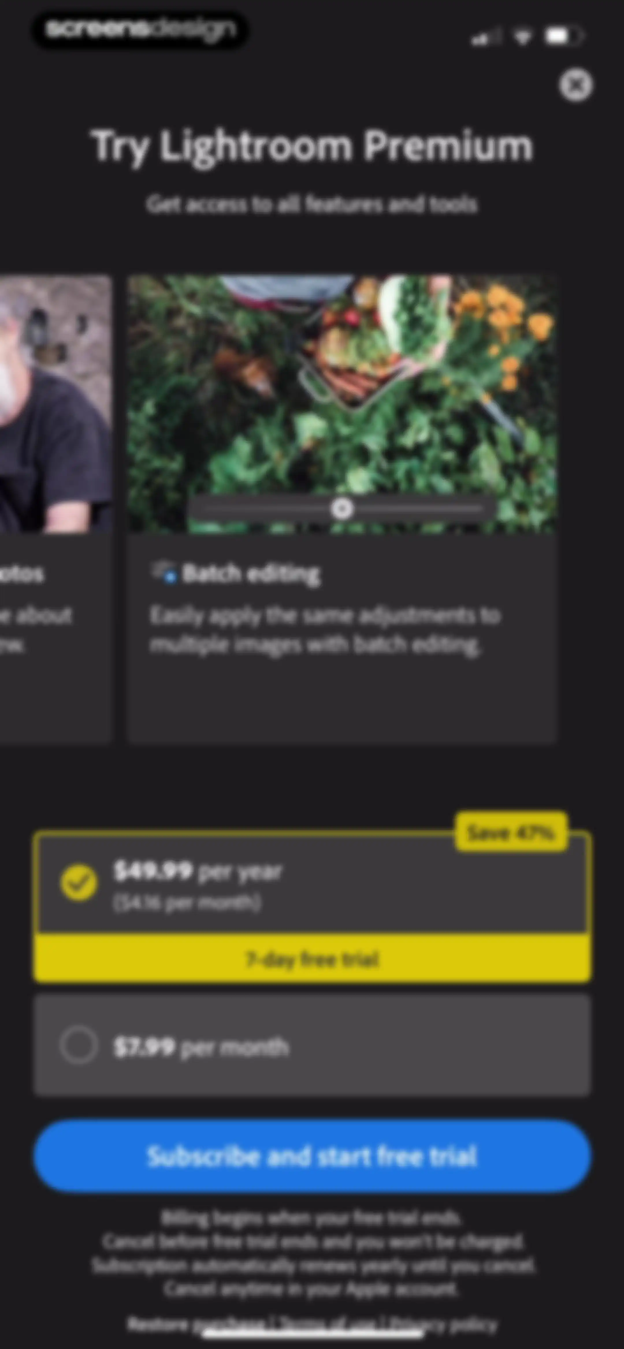 Lightroom: AI Photo Editor screen 24