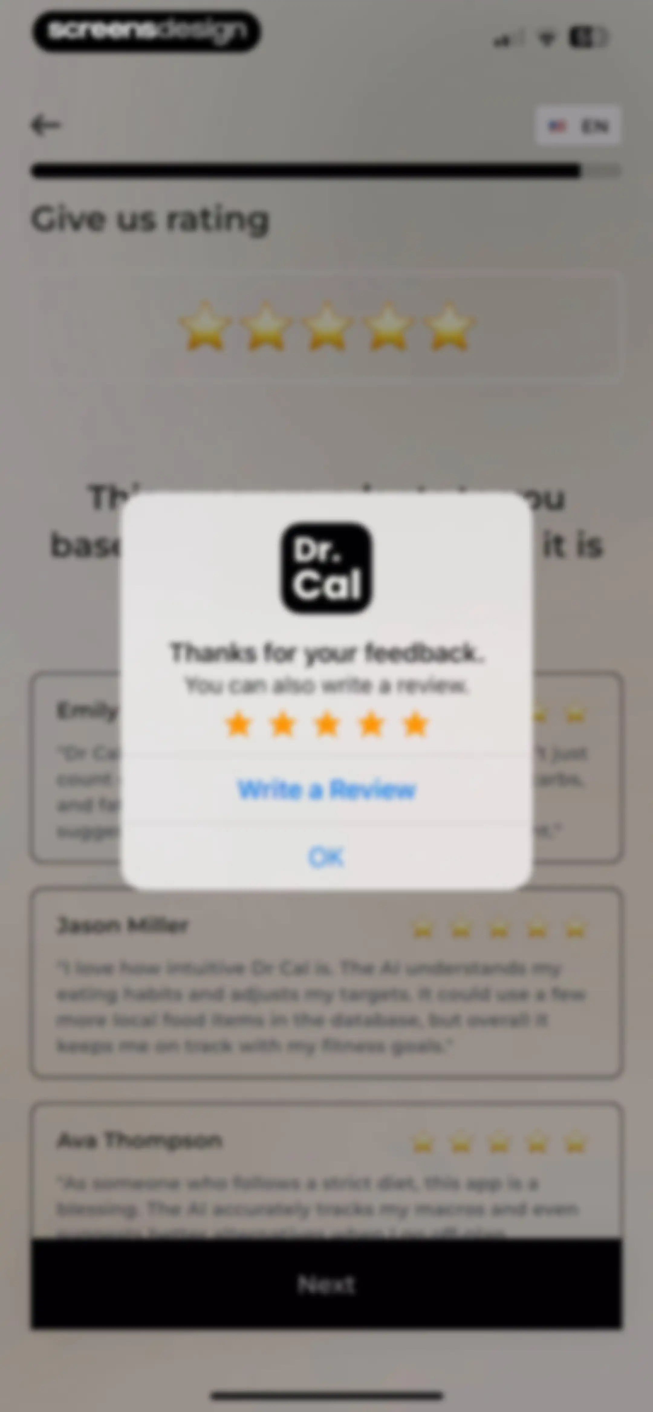 Pro Cal - AI Calorie counter screen 23