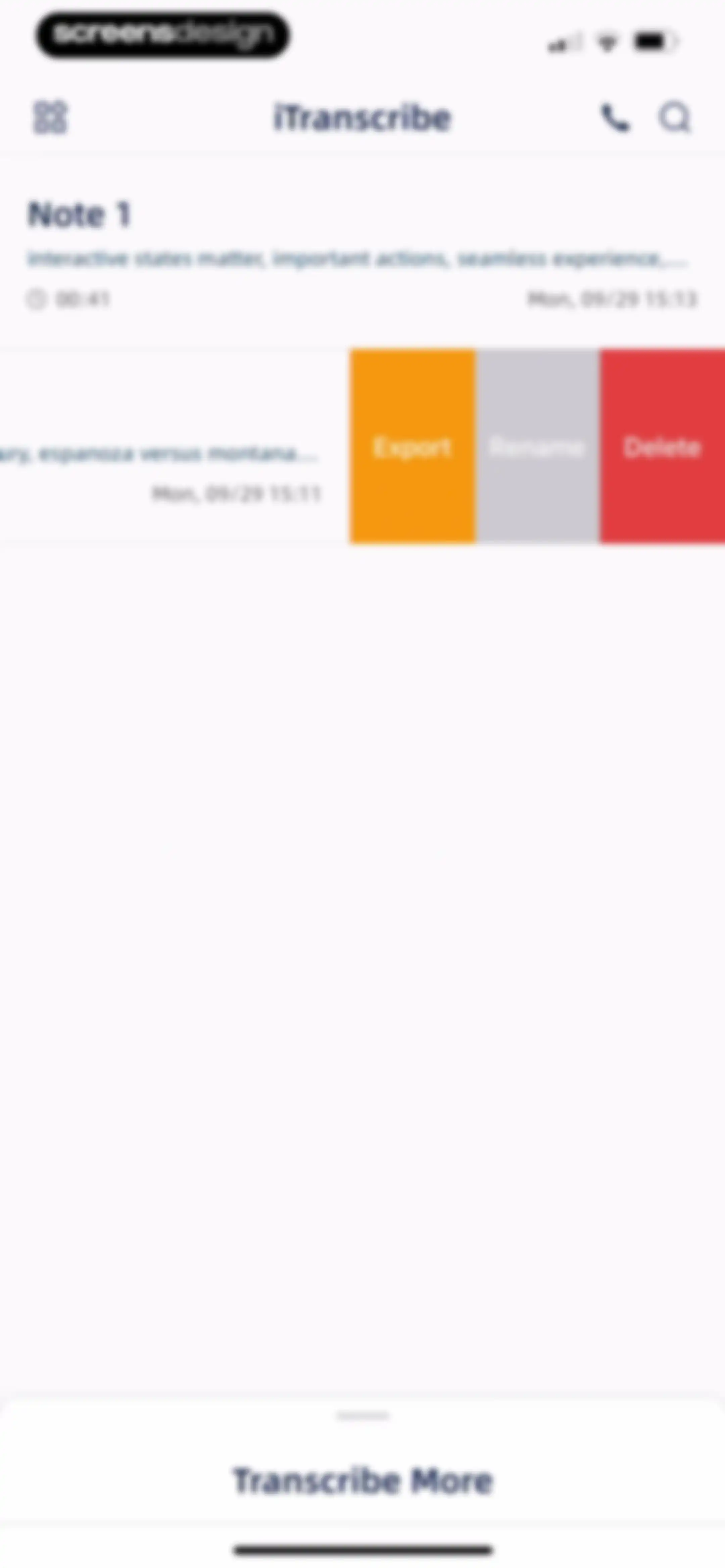 iTranscribe - Audio to Text screen 66