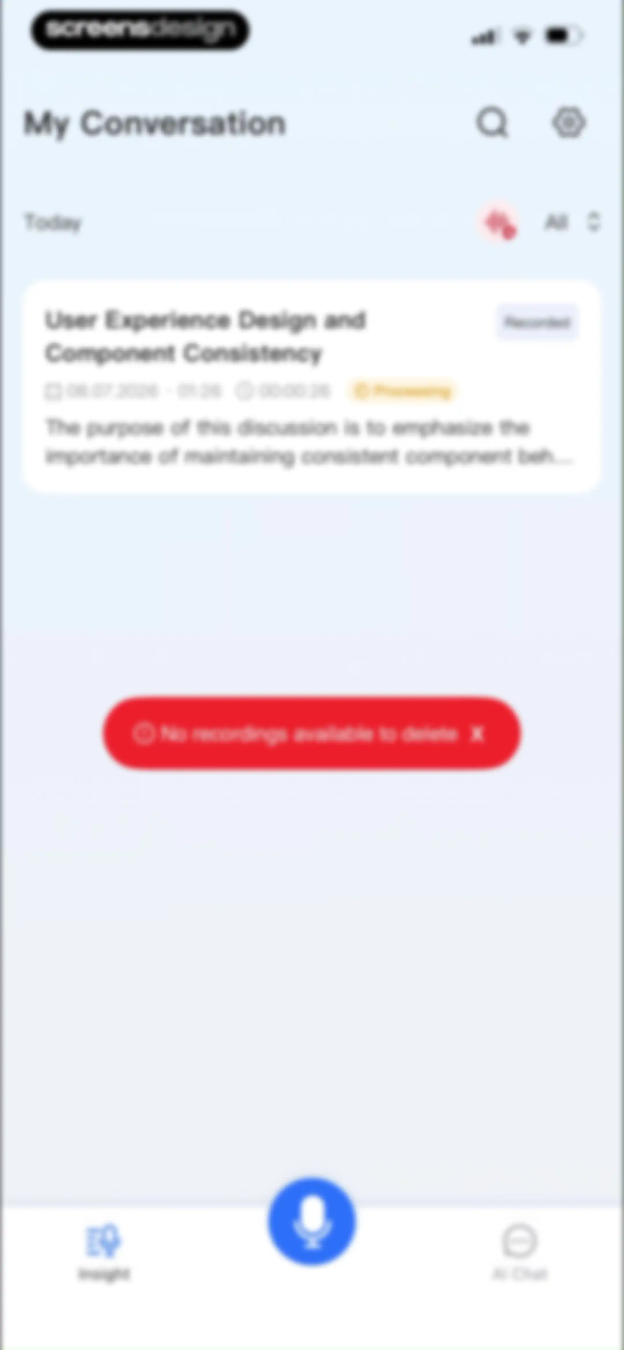 Proactor AI – Note Taking screen 31