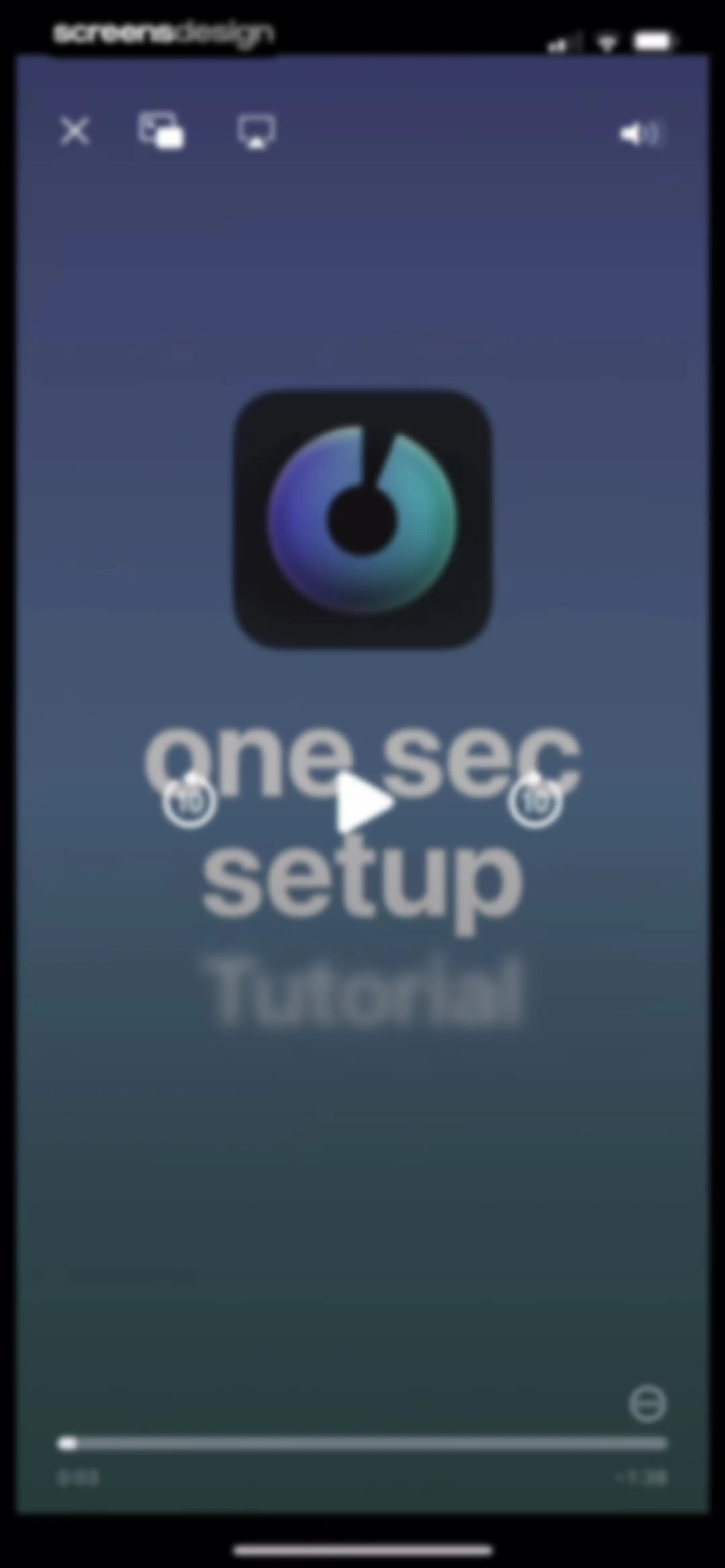 one sec | screen time + focus screen 39