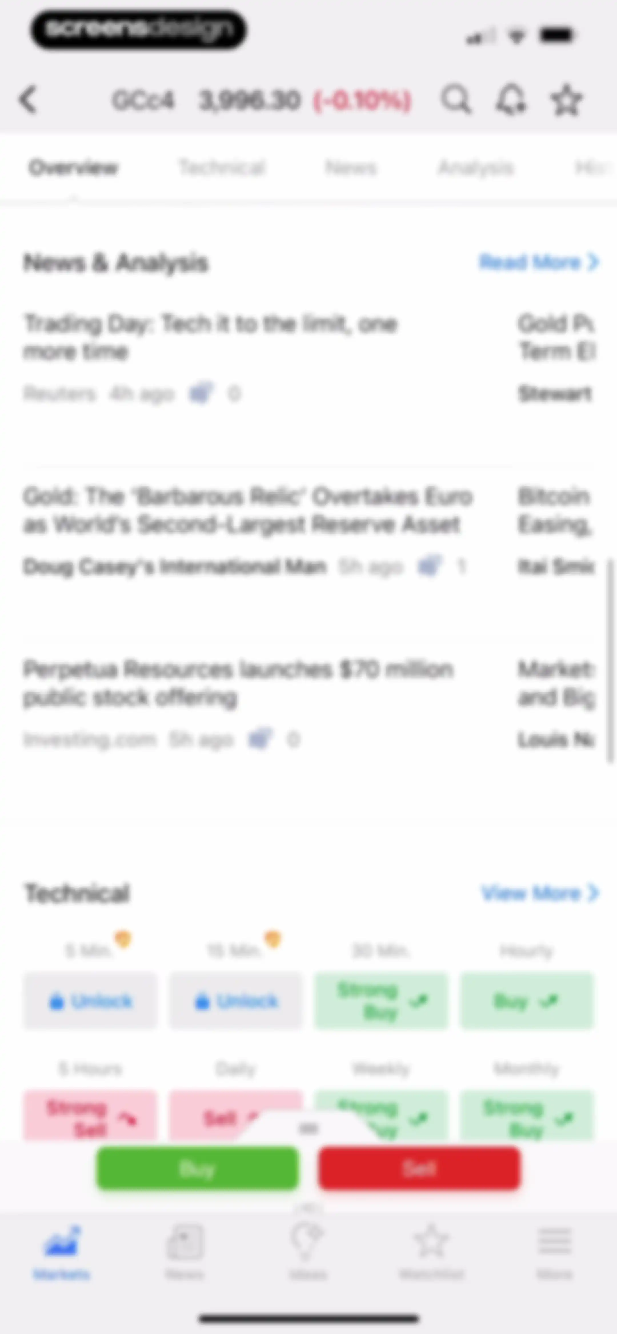 Investing.com: Stock Market screen 19