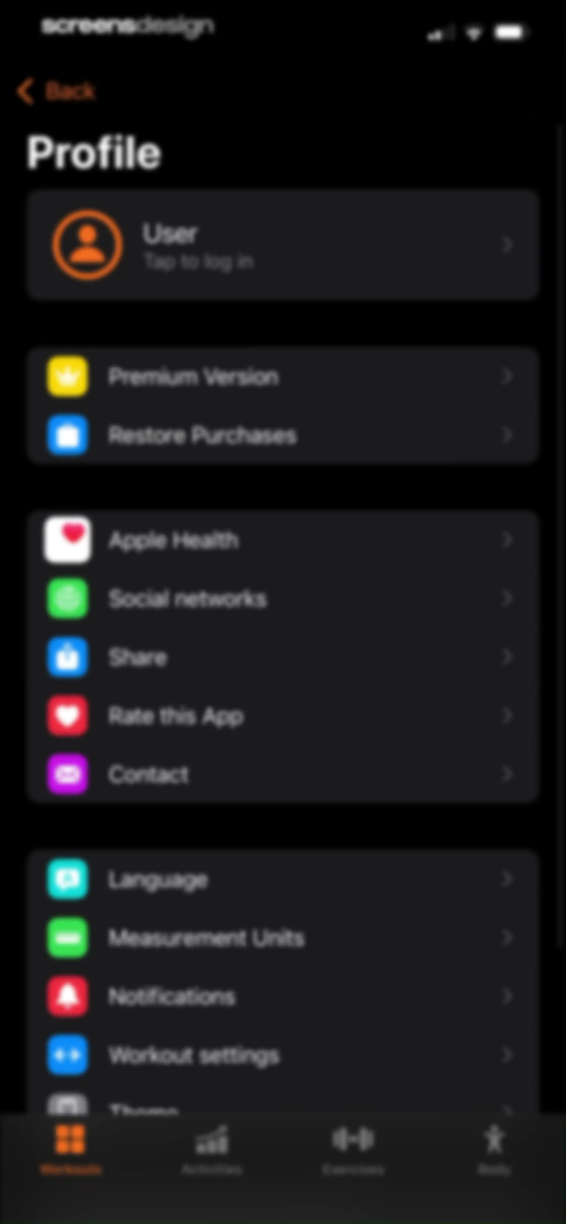 Gym WP - Workout Planner & Log screen 146