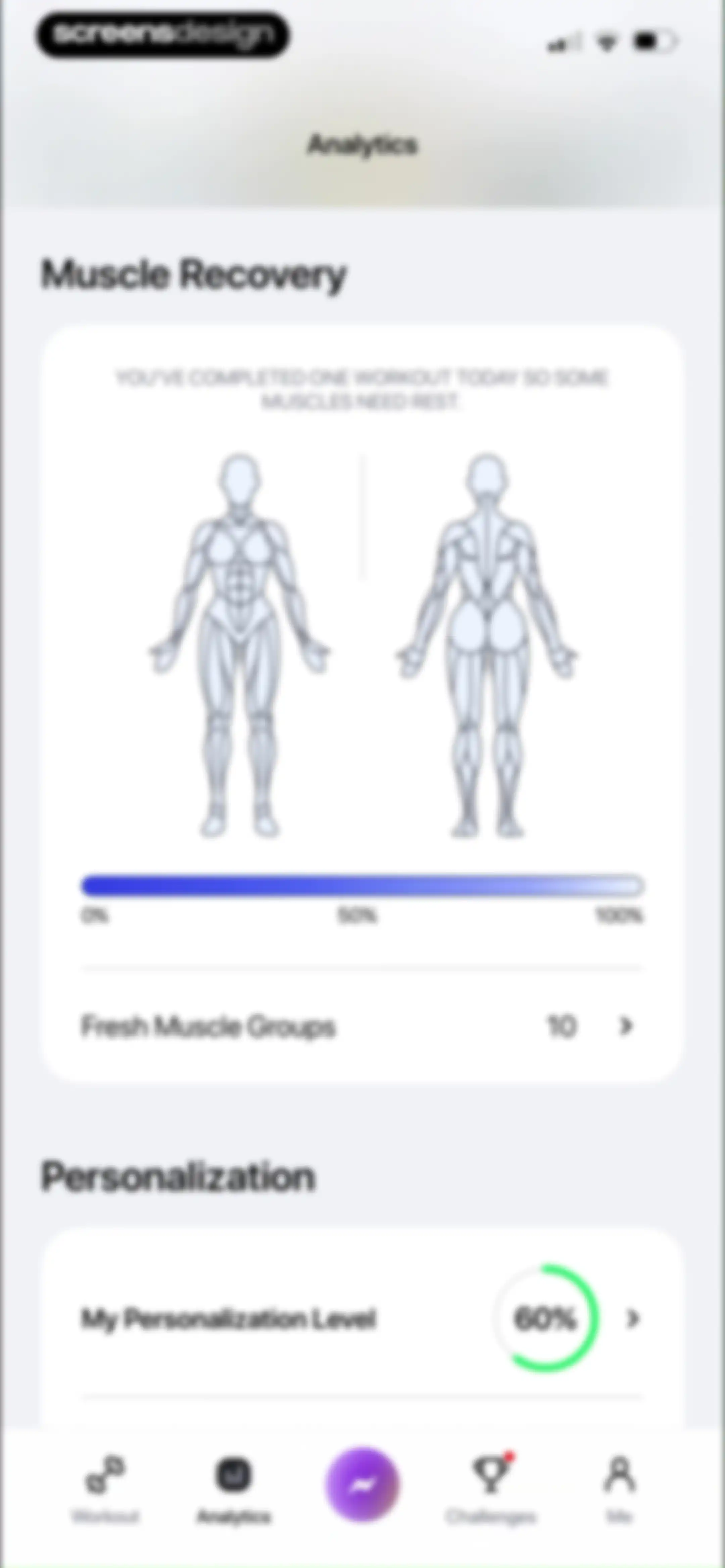 Zing AI: Home & Gym Workouts screen 183