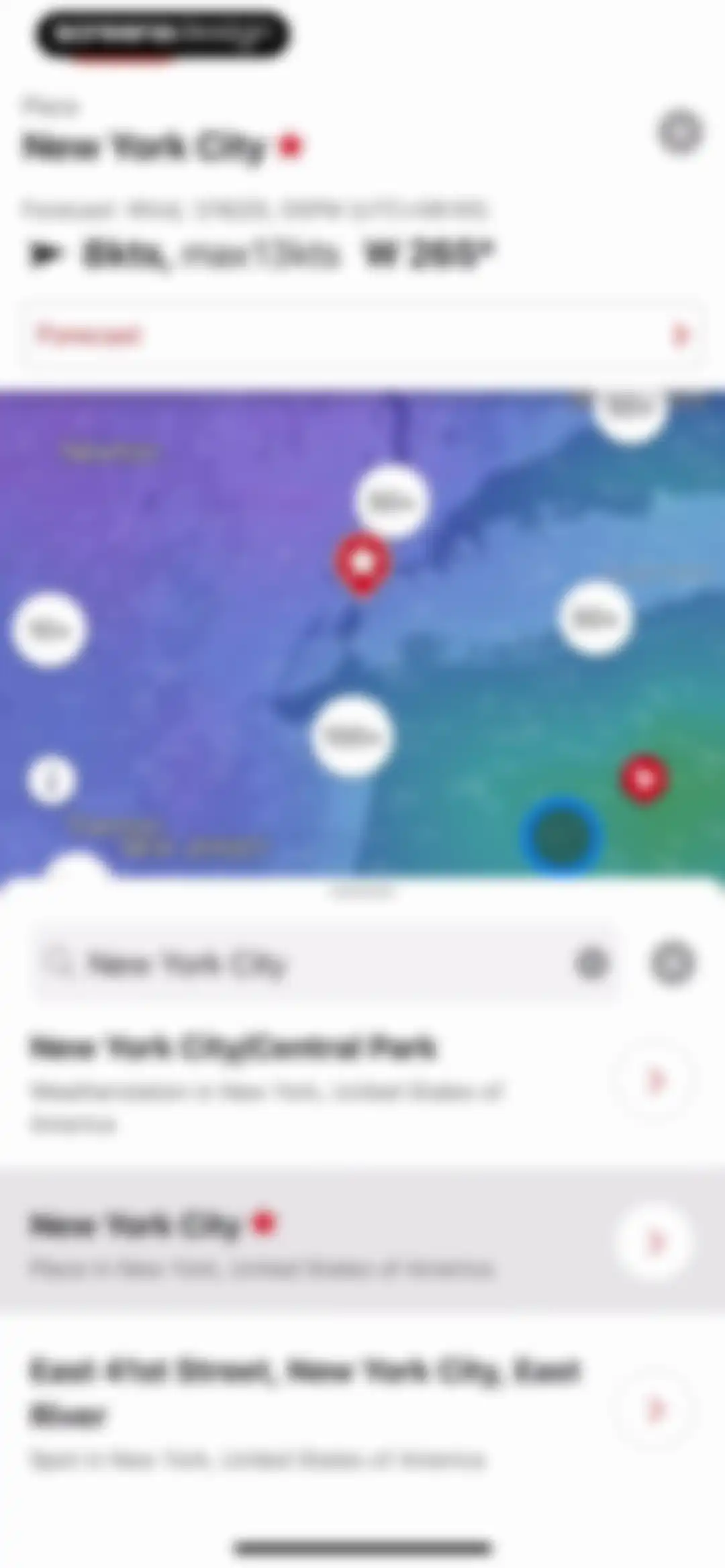 Windfinder: Wind & Weather map screen 22