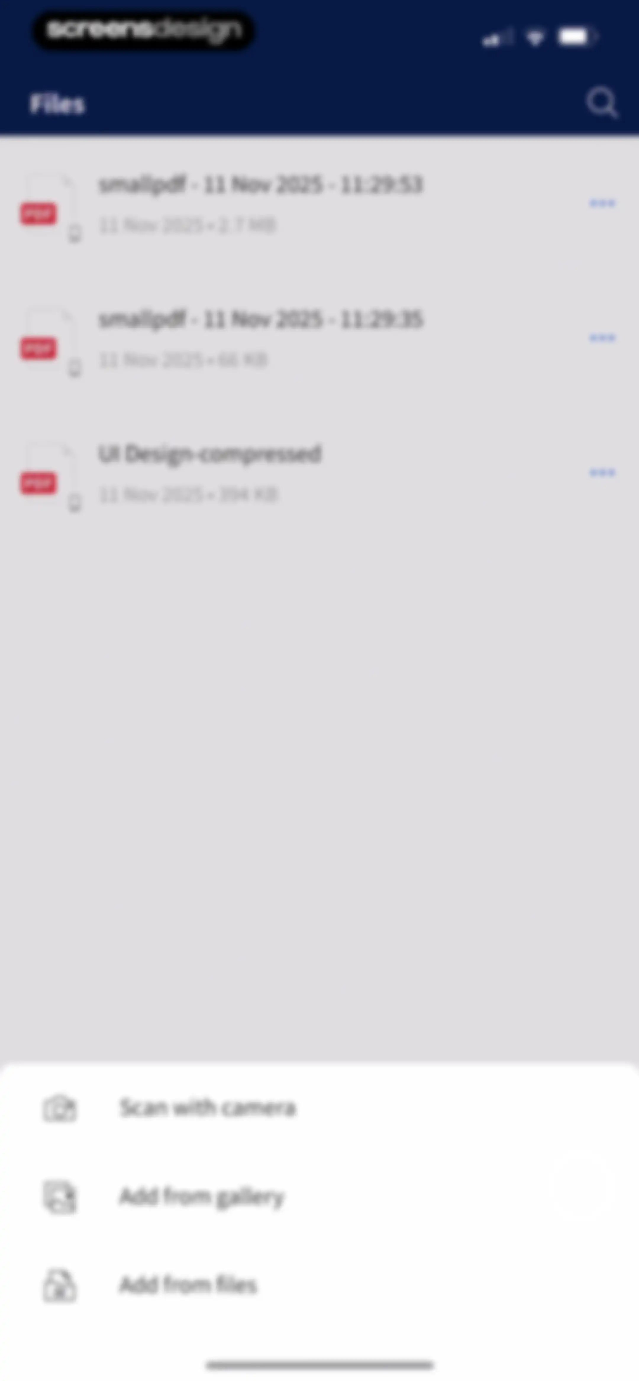 Smallpdf: Scanner & PDF Editor screen 99
