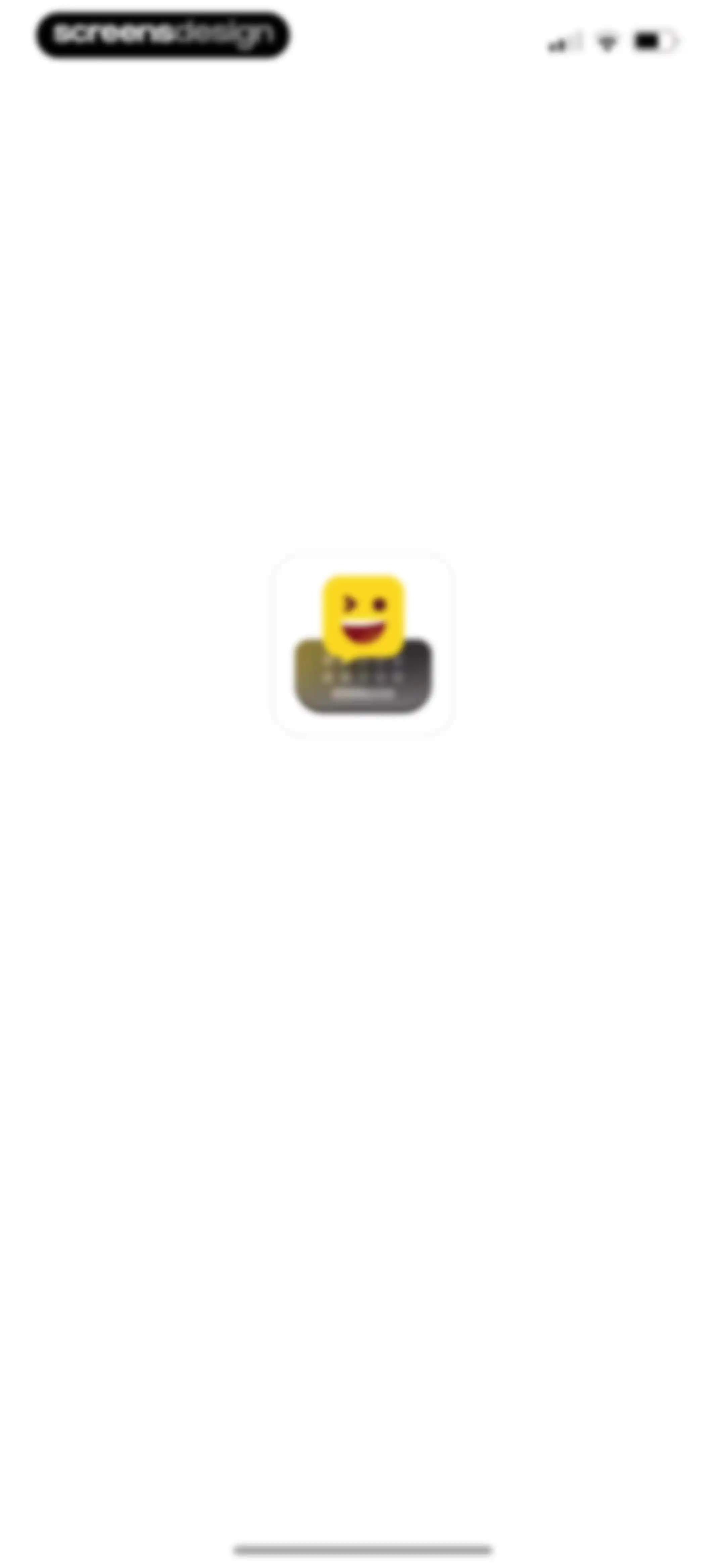 Facemoji AI Emoji Keyboard screen 1