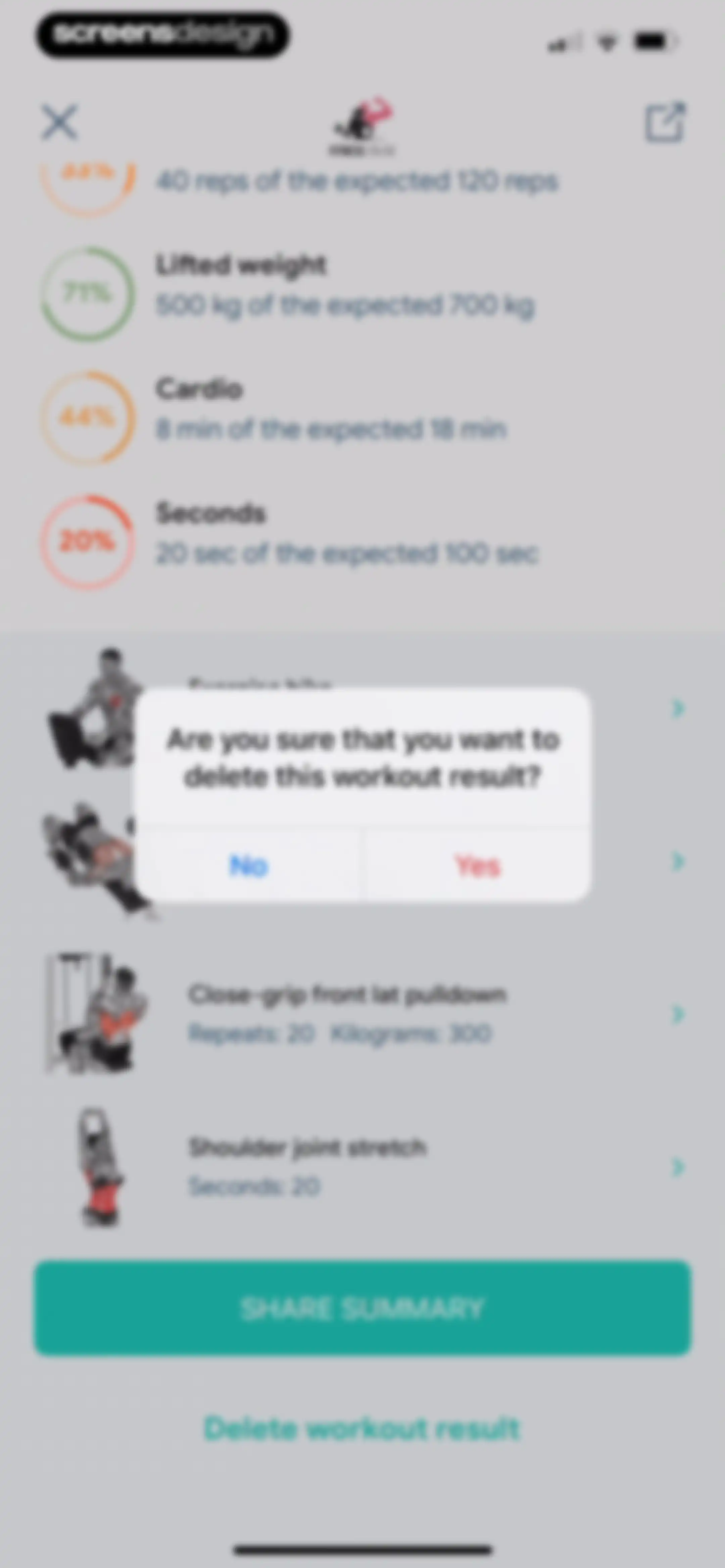 Fitness App: Gym Workout Plan screen 178